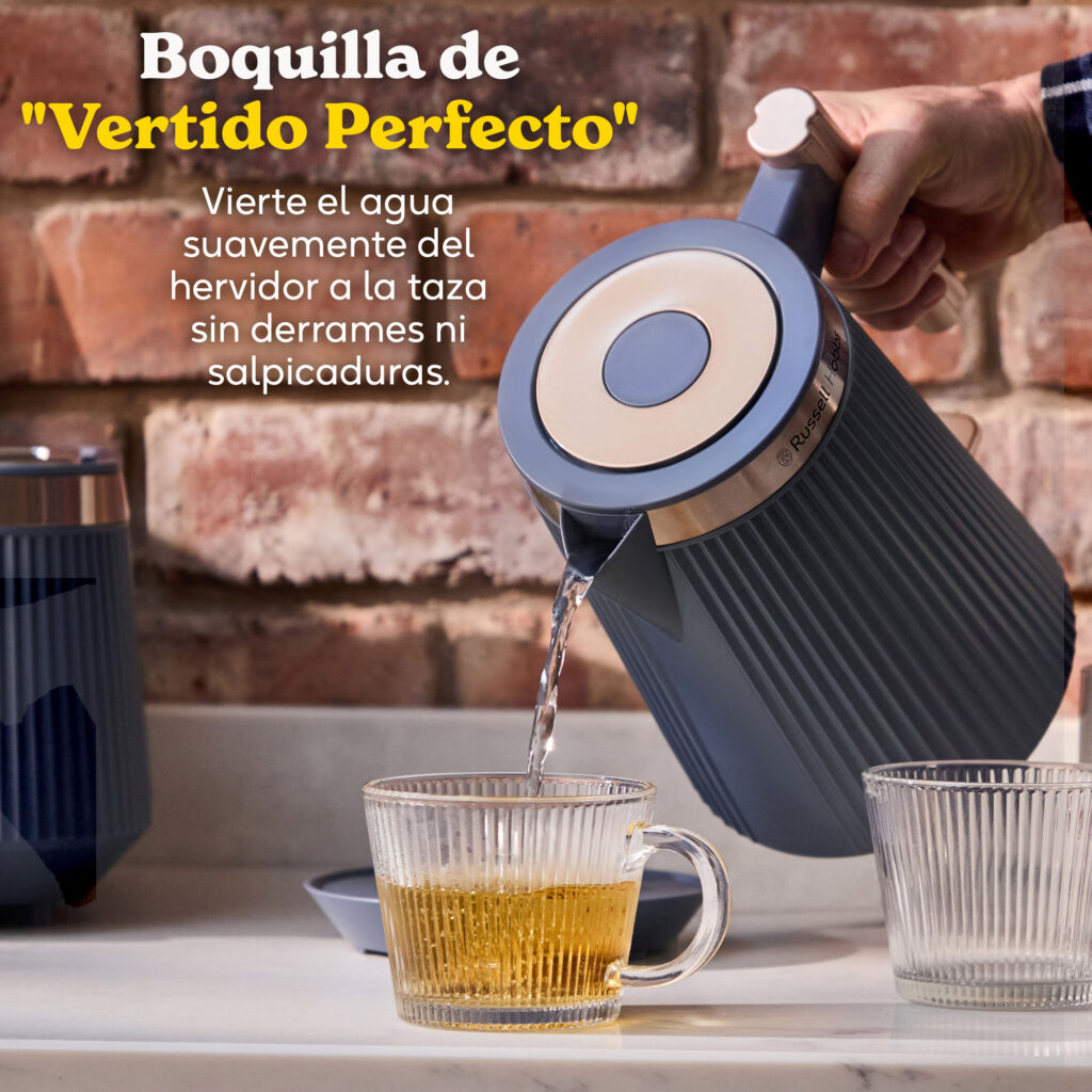 Hervidor Russell Hobbs Brontë Azul Navy - Azul marino / Dorado Azul marino / Dorado-5