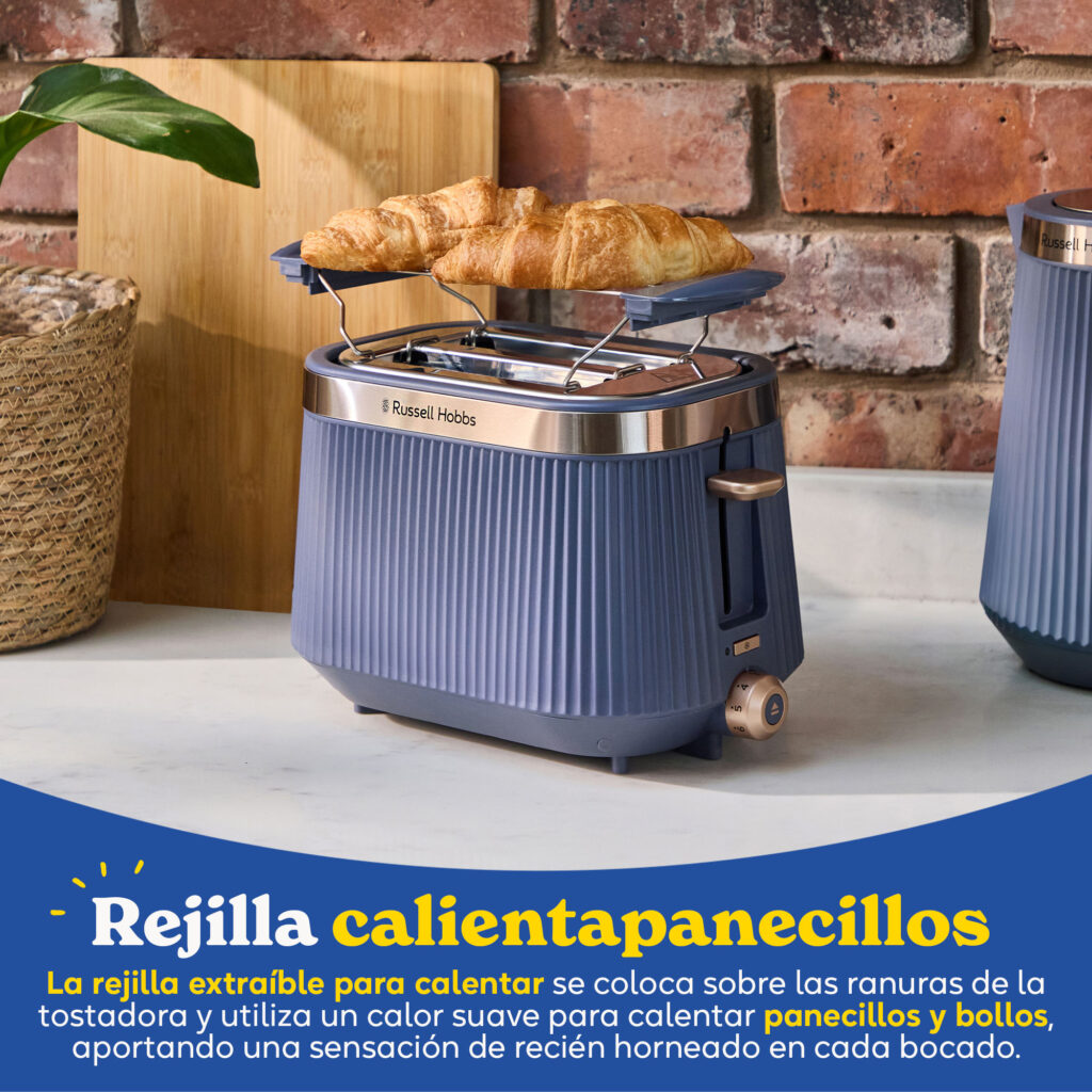 Tostador Russell Hobbs Brontë Navy - Azul / Oro Azul / Oro-6