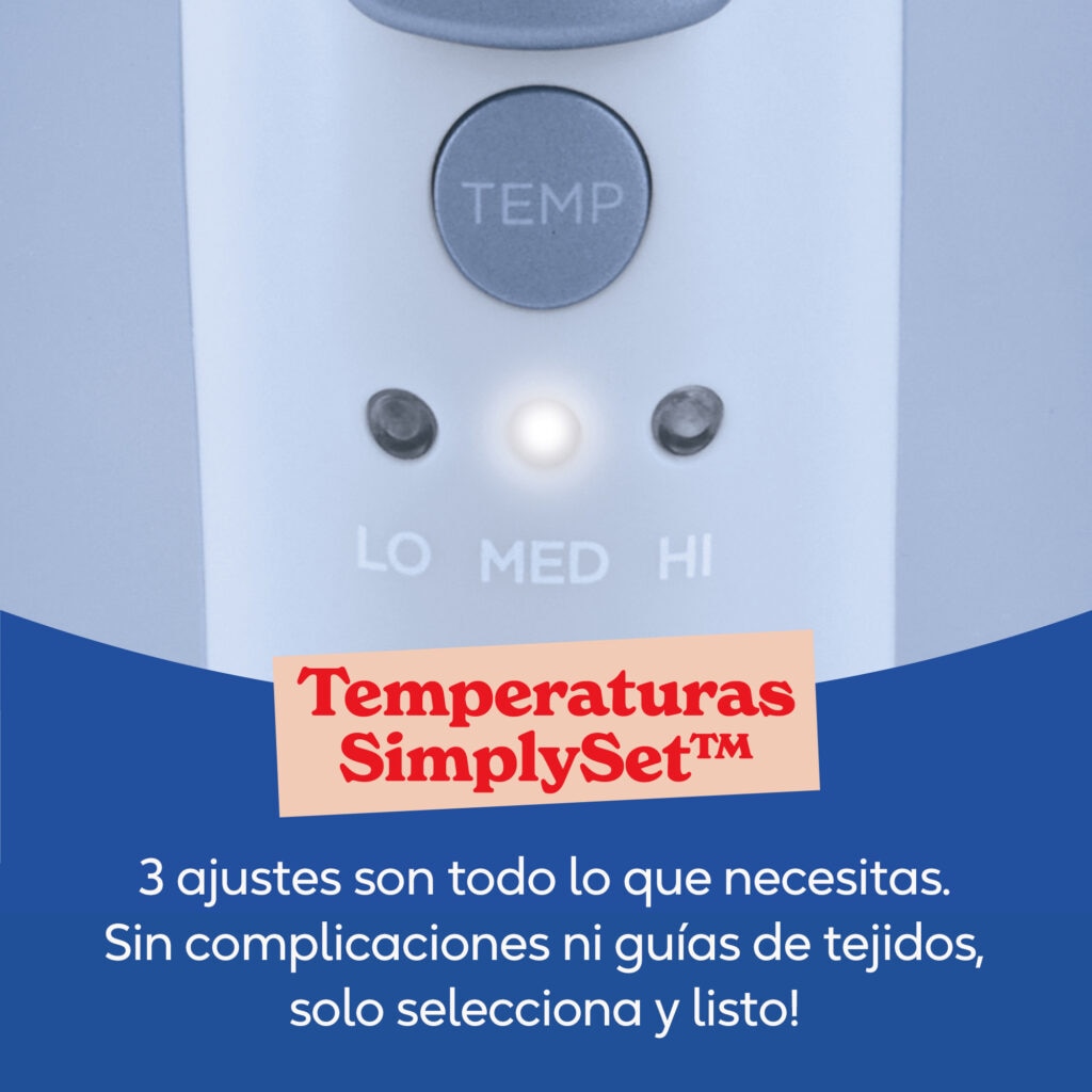 Imagen 3 de Plancha de vapor Russell Hobbs Fabric Luxe - Azul Azul