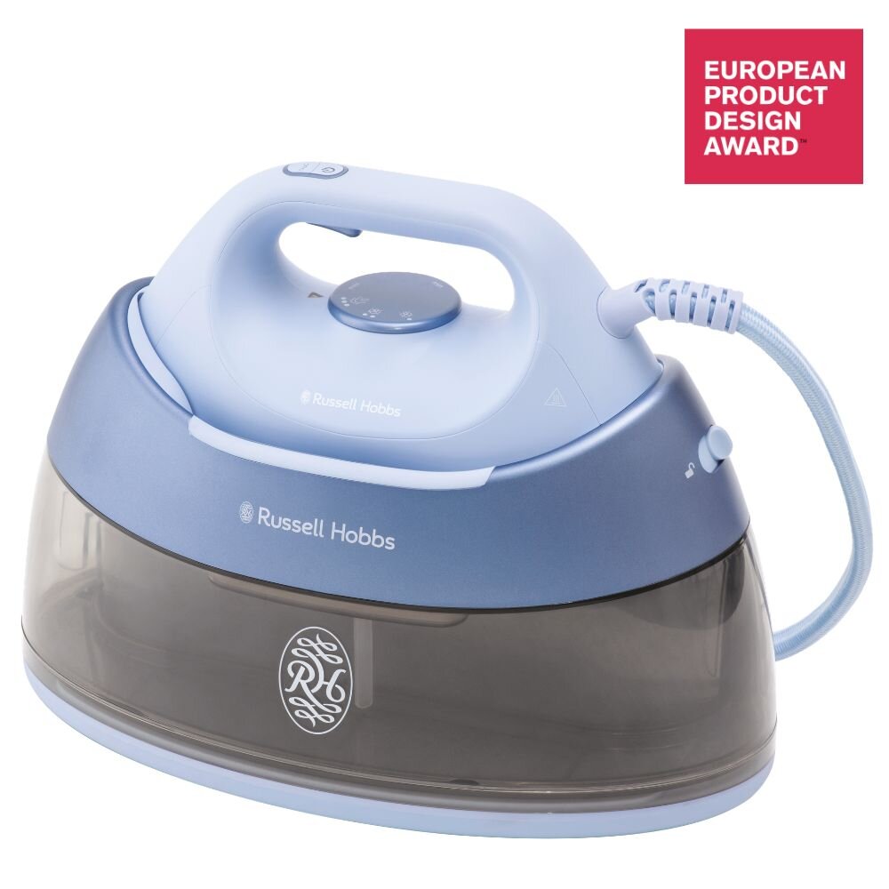Imagen 1 de Centro de planchado Russell Hobbs Fabric Luxe Azul