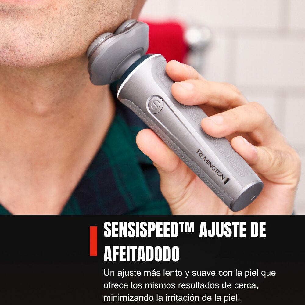 Imagen 2 de Afeitadora eléctrica Remington SENSICUT™ Rotary Shaver - Gris Gris