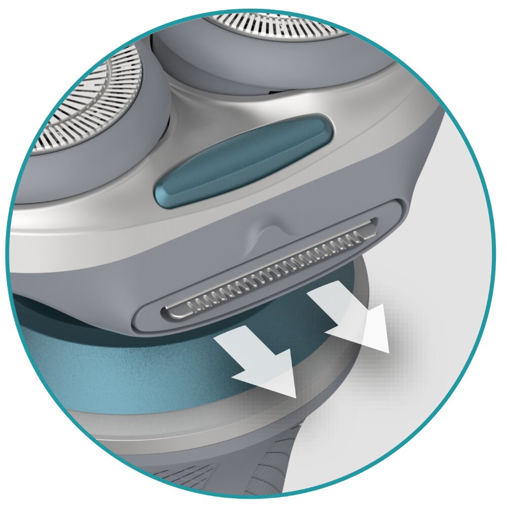 Imagen 3 de Afeitadora eléctrica Remington SENSICUT™ Rotary Shaver - Gris Gris