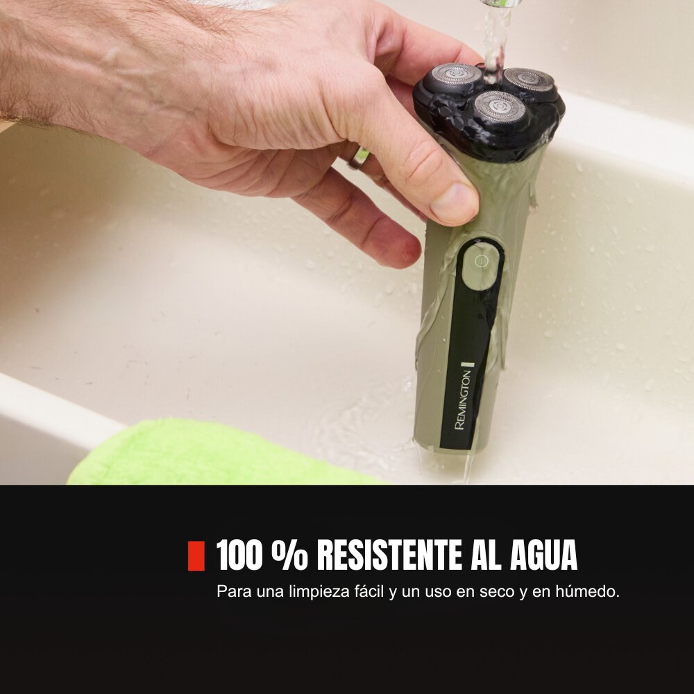 Imagen 2 de Afeitadora eléctrica Remington DURACUT™ Rotary Shaver - Verde Verde