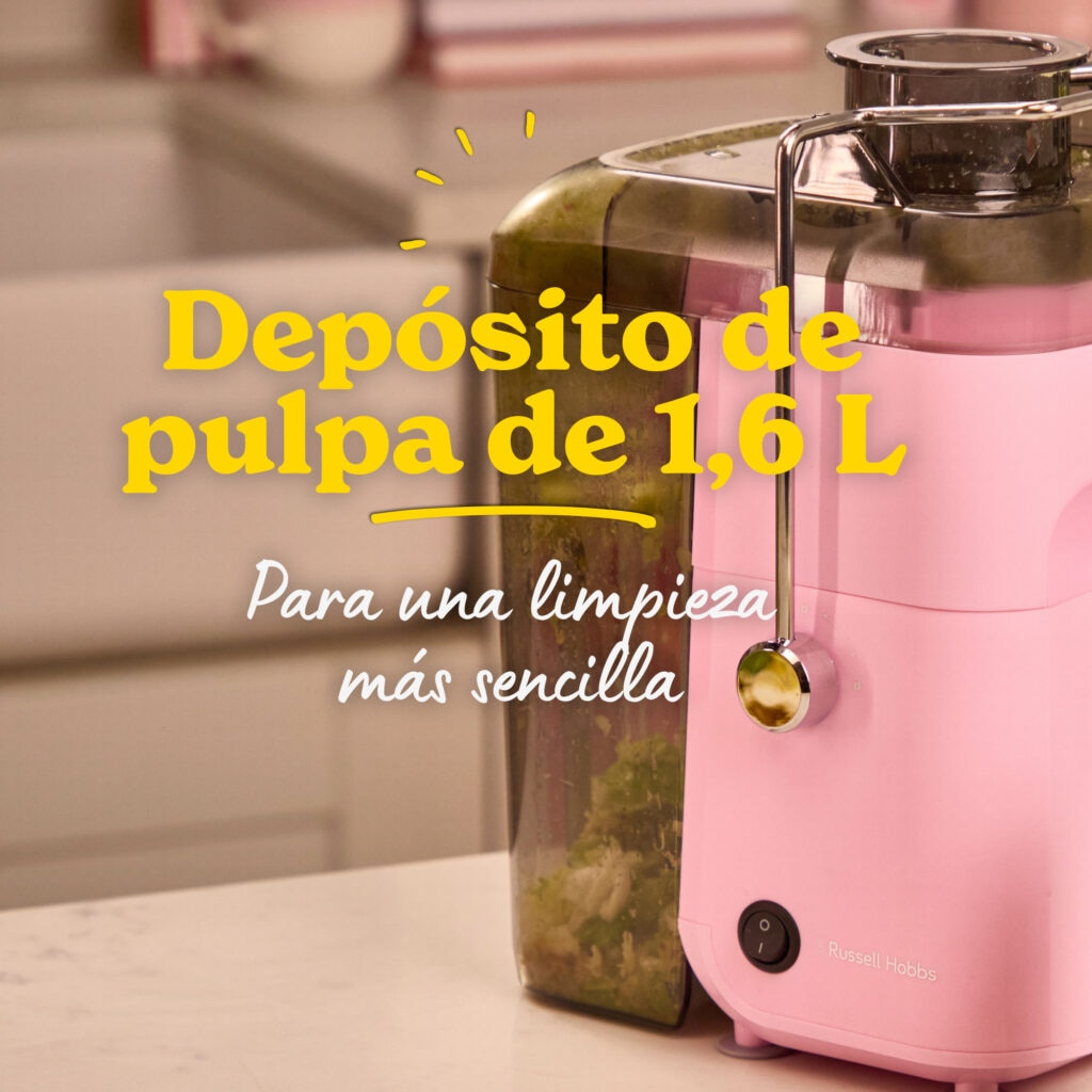 Imagen 6 de Licuadora Russell Hobbs JuiceLuxe - Rosa Rosa