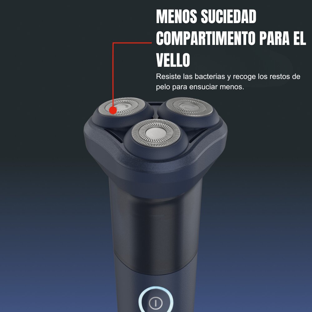 Imagen 5 de Afeitadora eléctrica Remington WASHUP™ Rotary Shaver - Azul Azul