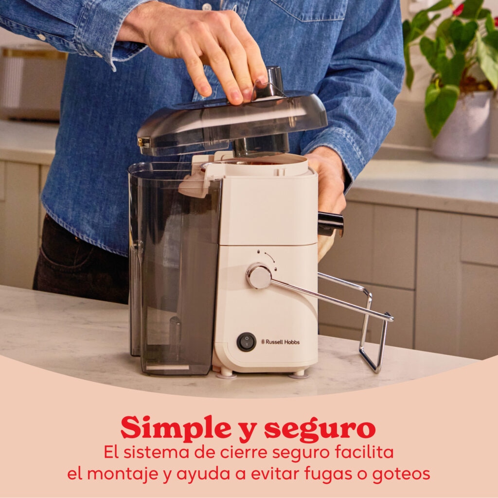 Imagen 4 de Licuadora Russell Hobbs JuiceLuxe - Crema Crema