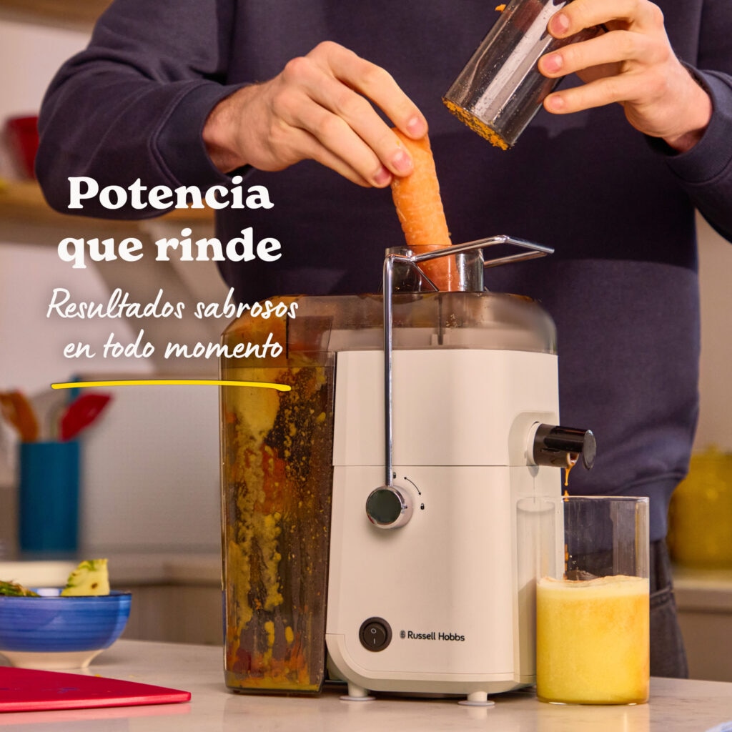 Imagen 5 de Licuadora Russell Hobbs JuiceLuxe - Crema Crema