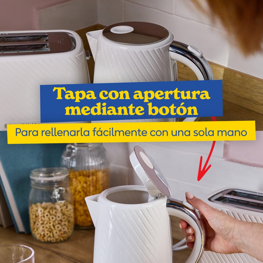 Imagen 3 de Hervidor Russell Hobbs Birch 1,7 l. - Blanco Blanco