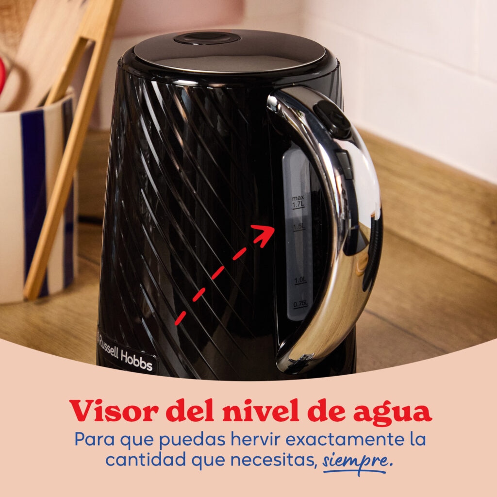 Imagen 4 de Hervidor Russell Hobbs Birch 1,7 l. - Negro Negro