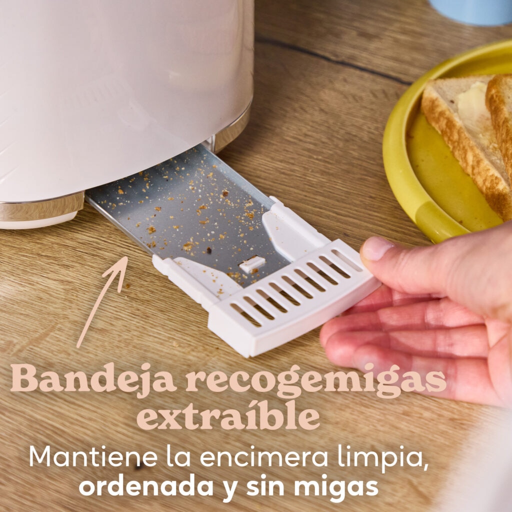 Imagen 6 de Tostador con 2 ranuras Russell Hobbs Birch - Blanco Blanco