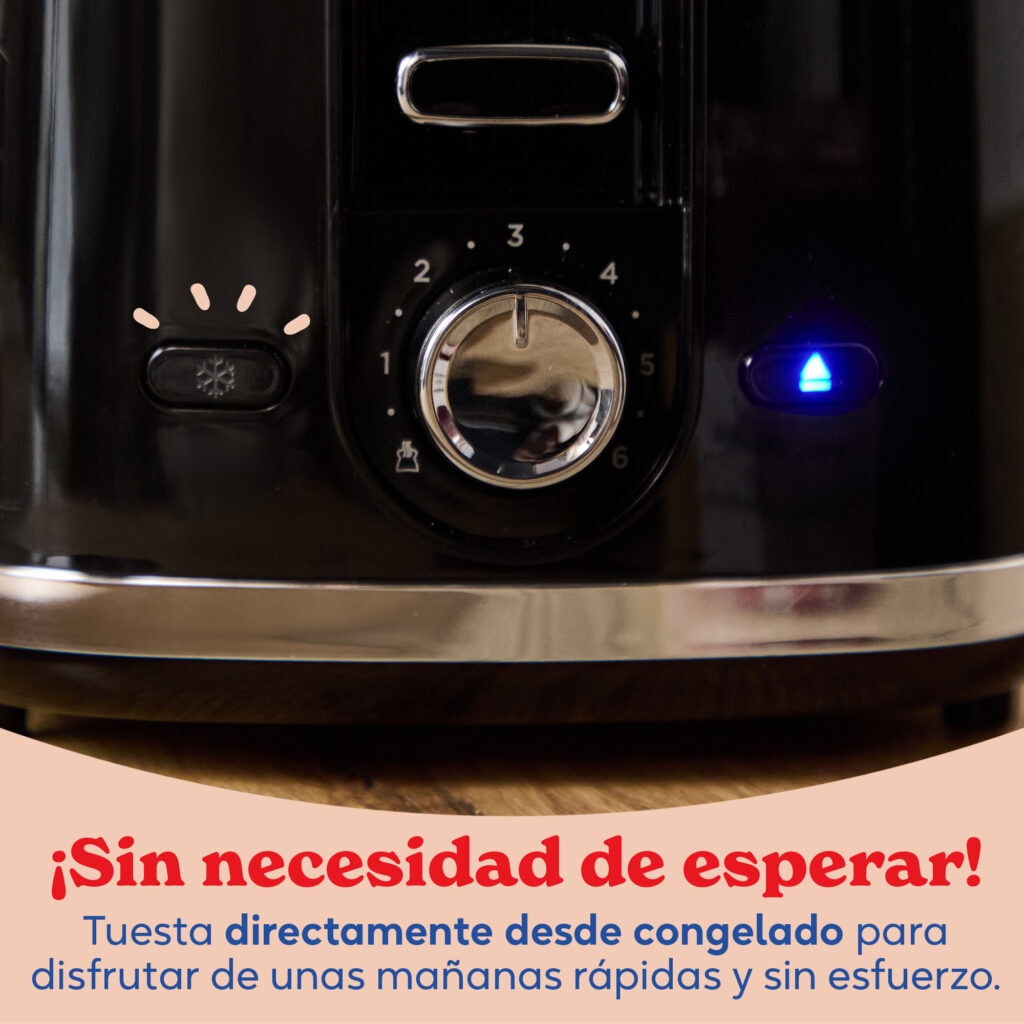 Imagen 4 de Tostador con 2 ranuras Russell Hobbs Birch - Negro Negro