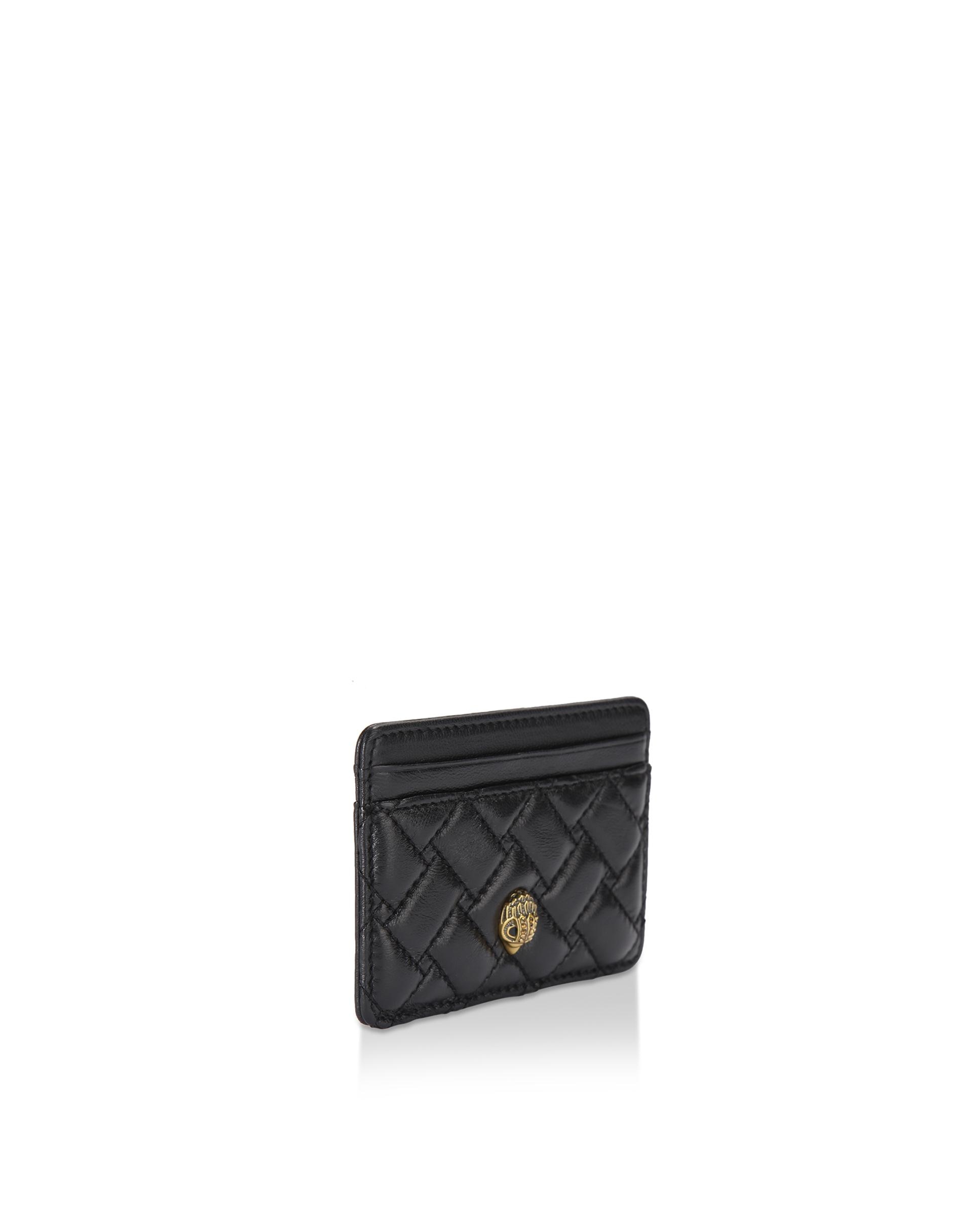 Imagen 3 de Tarjetero de mujer de piel acolchada - Kurt Geiger - Negro Negro