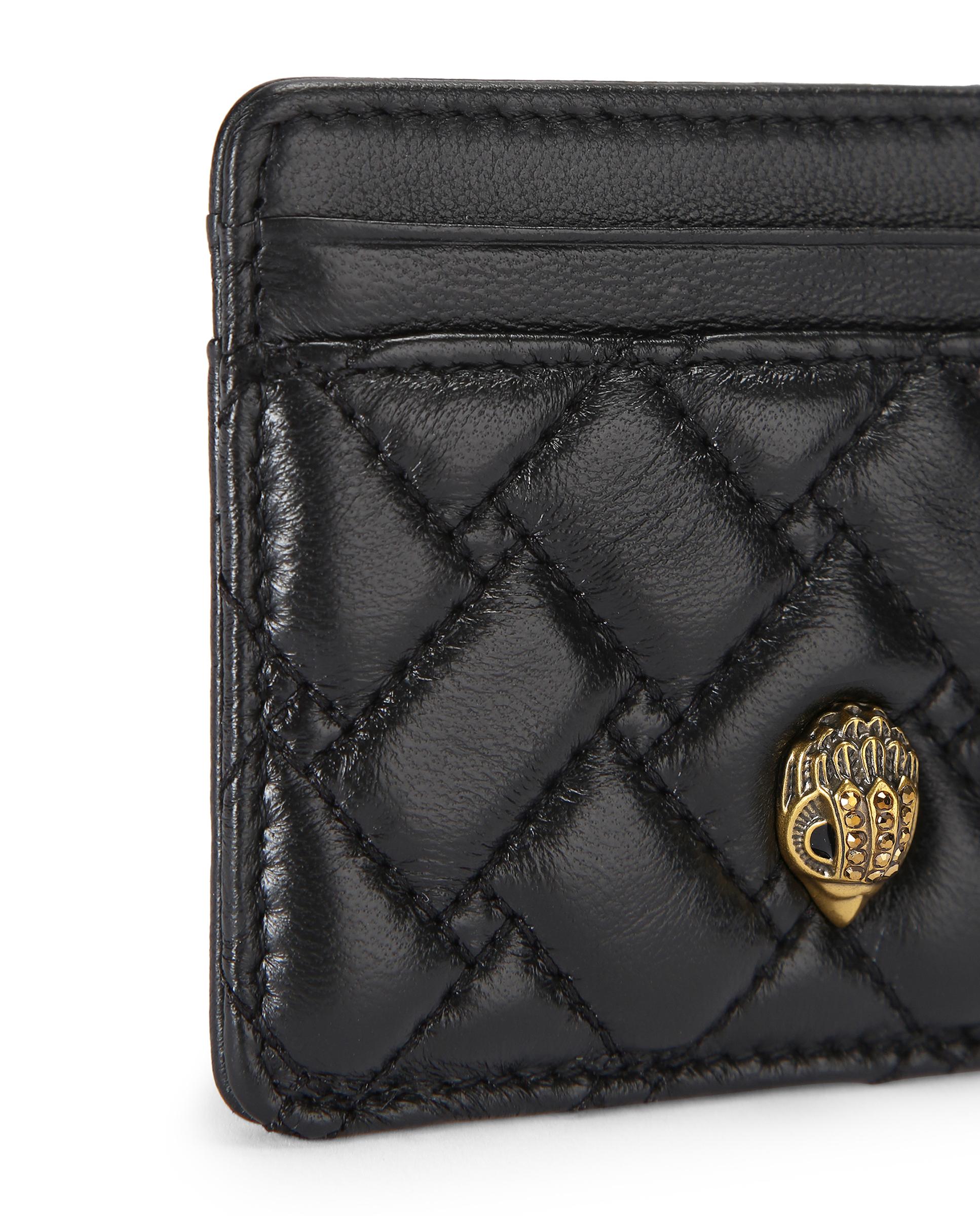 Imagen 4 de Tarjetero de mujer de piel acolchada - Kurt Geiger - Negro Negro