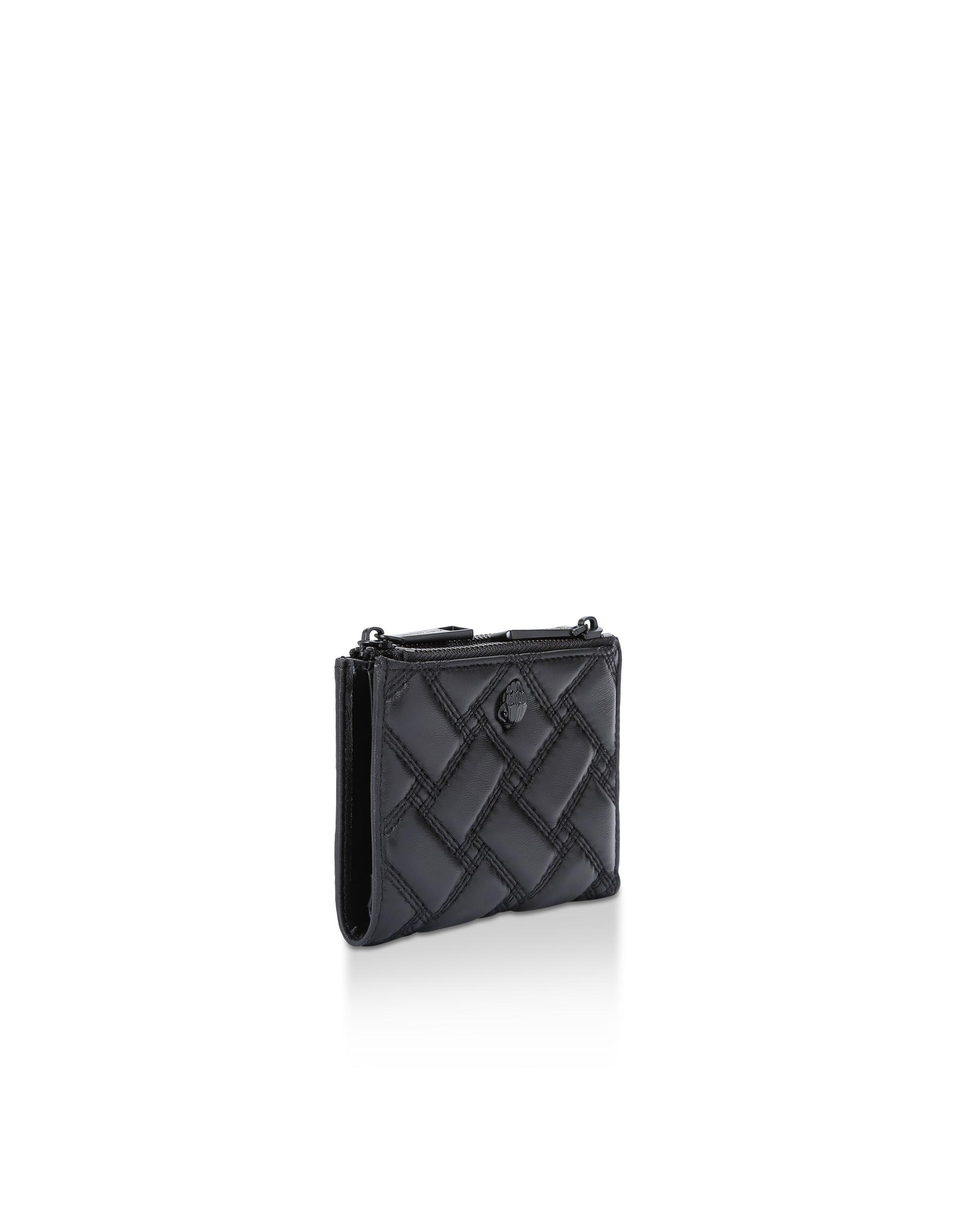 Imagen 3 de Monedero de mujer de piel acolchada con cremallera - Kurt Geiger - Negro Negro