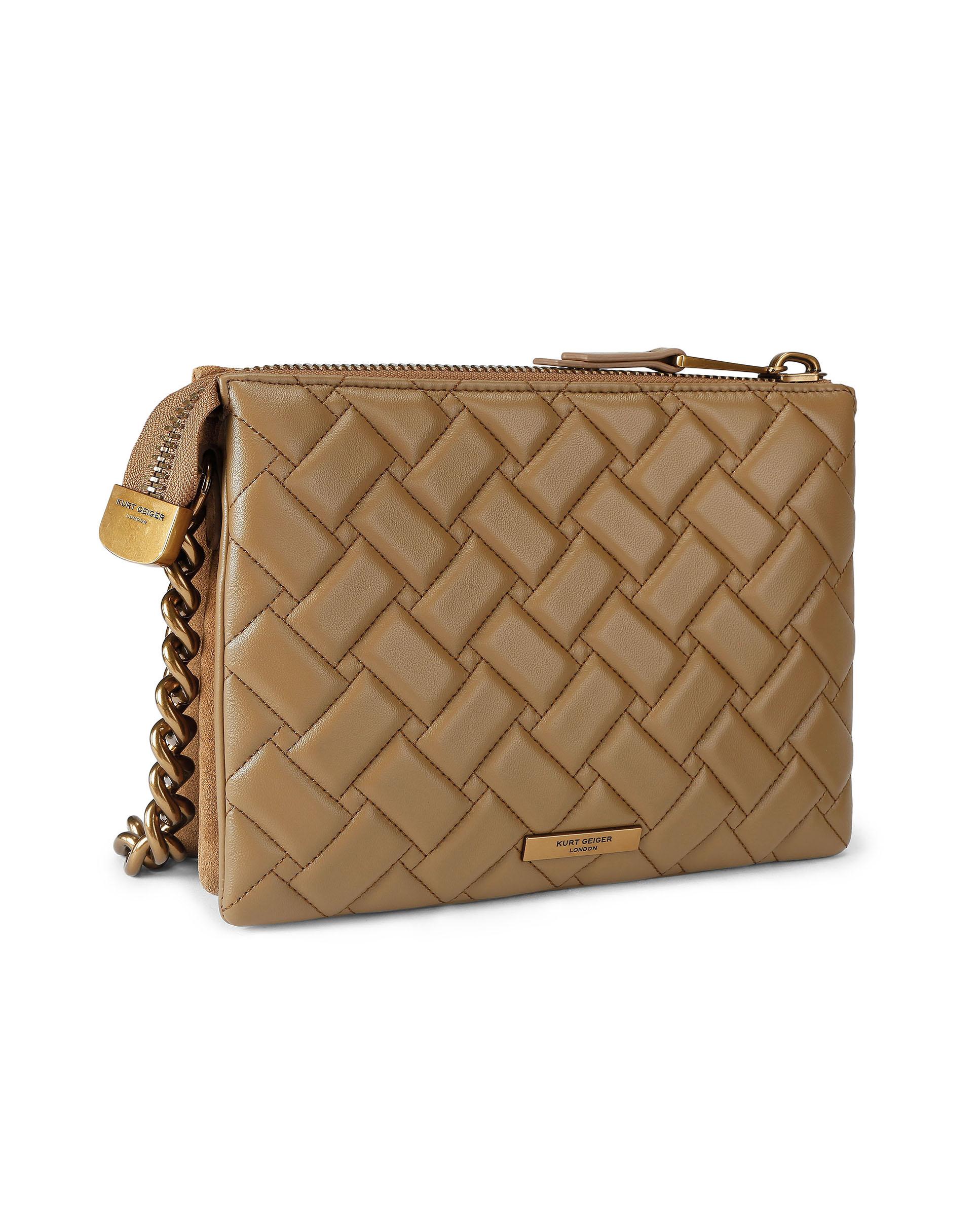 Bolso de hombro kensington 3 bolsillos - Kurt Geiger - Camel Camel-2