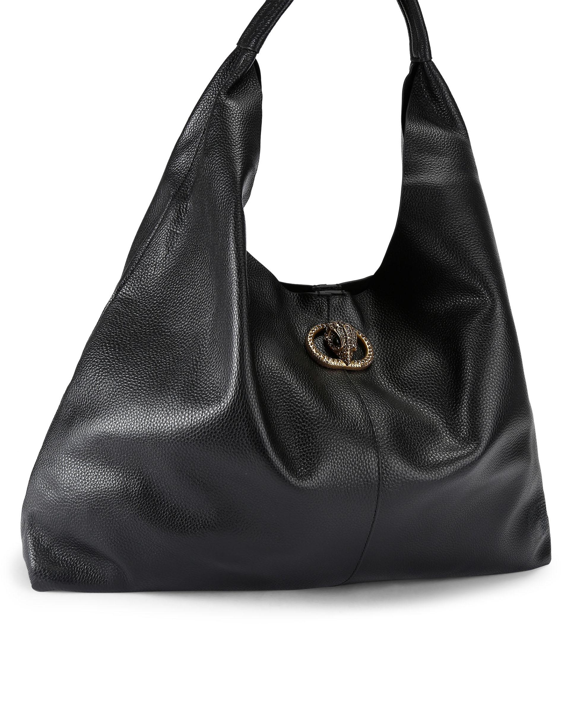Bolso hobo chelsea de piel - Kurt Geiger - Negro Negro-2