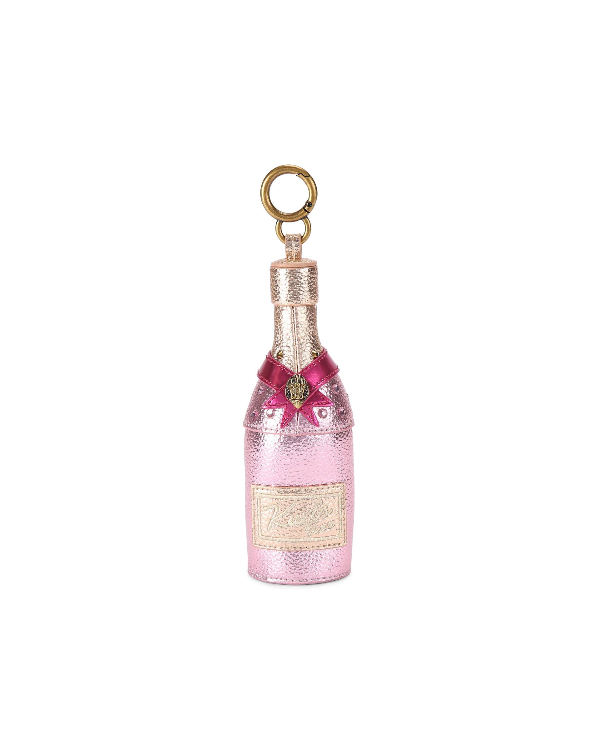 Colgante en forma de botella de champán con águila - Kurt Geiger - Rosa Rosa-1