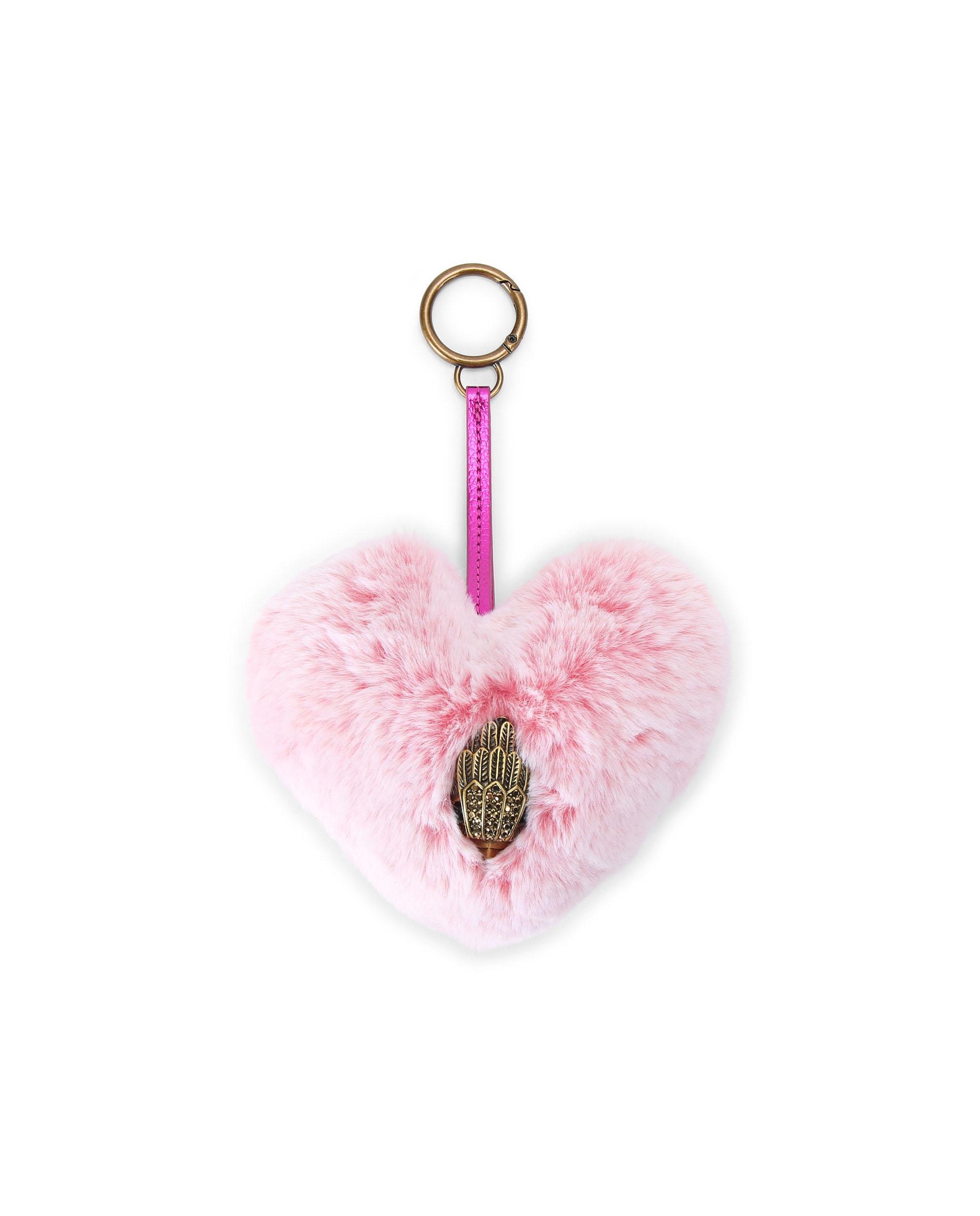 Colgante en forma de corazón con águila - Kurt Geiger - Rosa Rosa-1