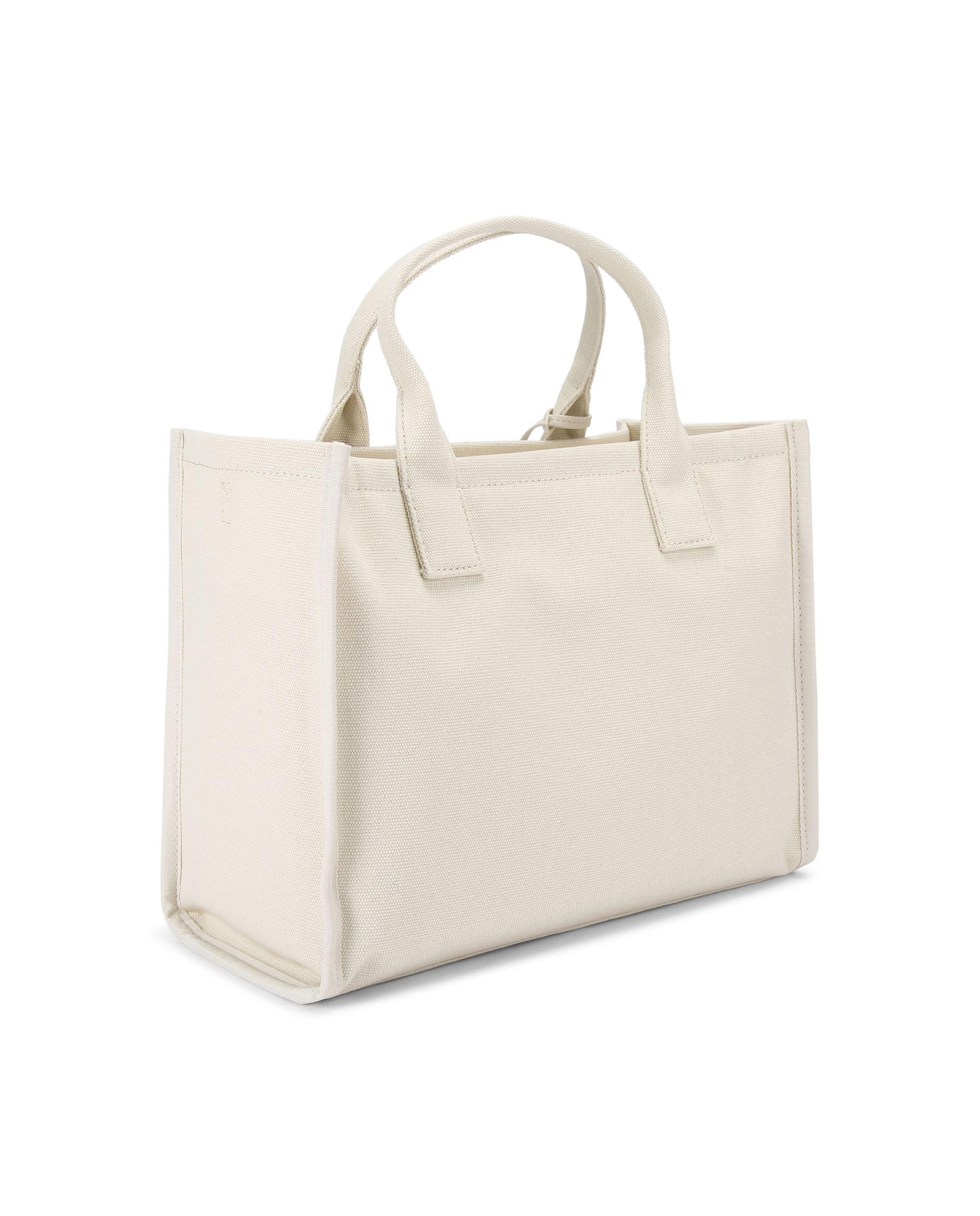 Bolso de mano tote con asa bandolera adicional - Kurt Geiger - Blanco Blanco-3