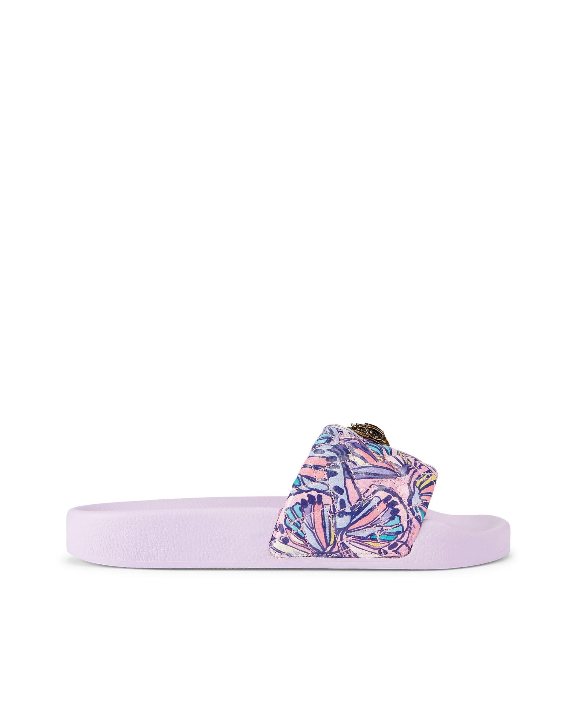 Kurt Geiger - Sandalias planas de mujer Meena Eagle con tira acolchada y detalle.