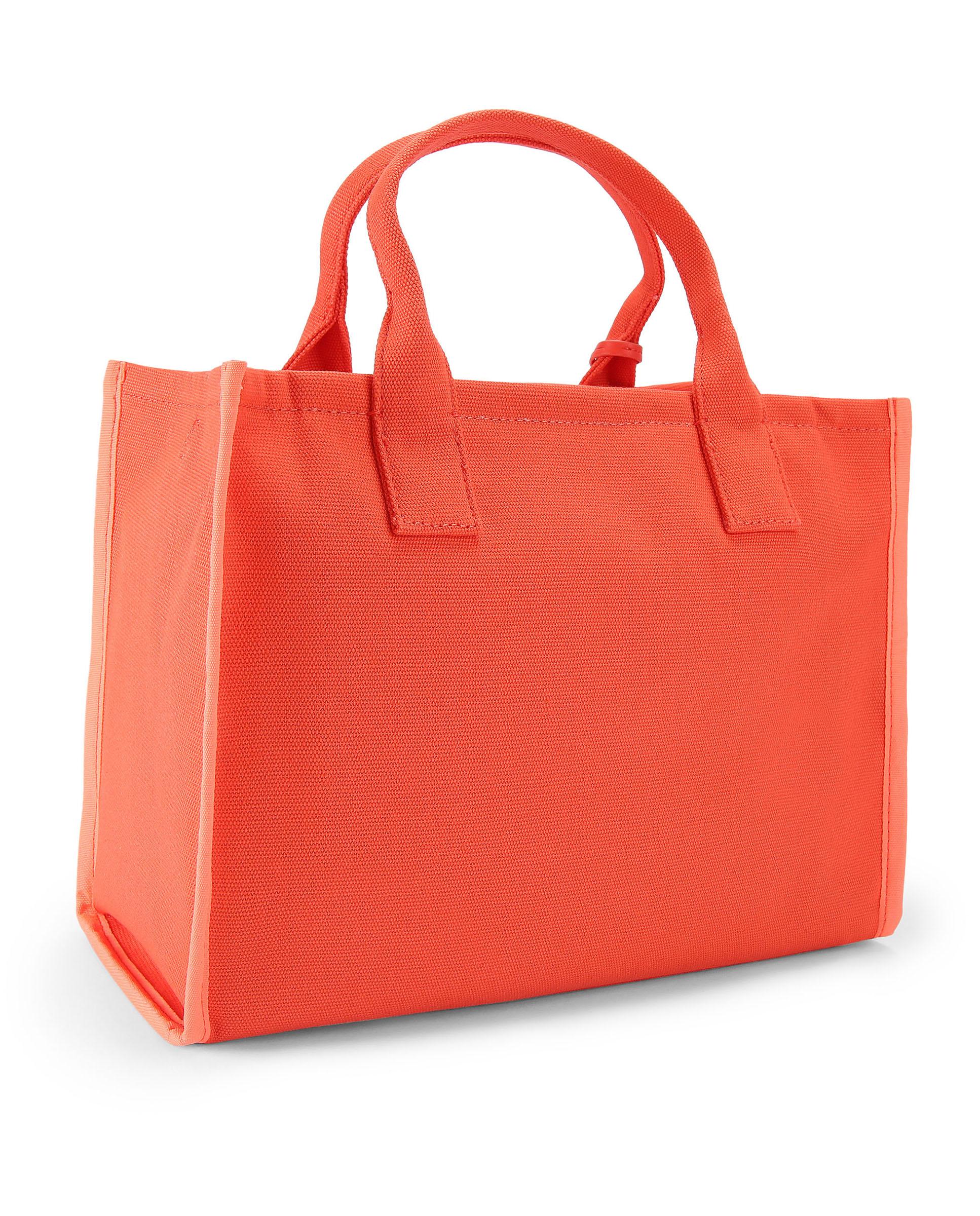 Bolso de mano tote con asa bandolera adicional - Kurt Geiger - Naranja Naranja-3