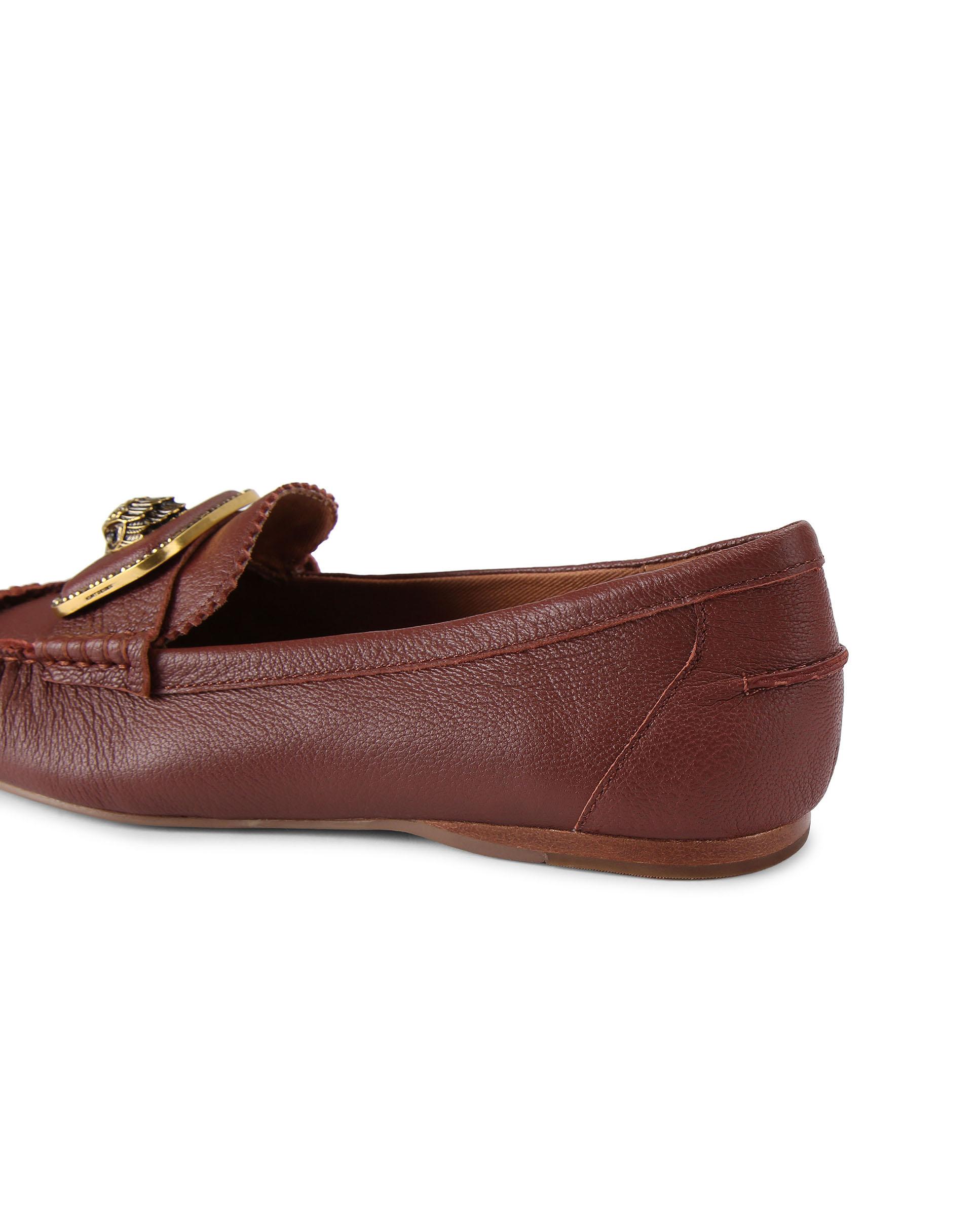 Mocasines planos de mujer de piel - Kurt Geiger - Vino Vino-3