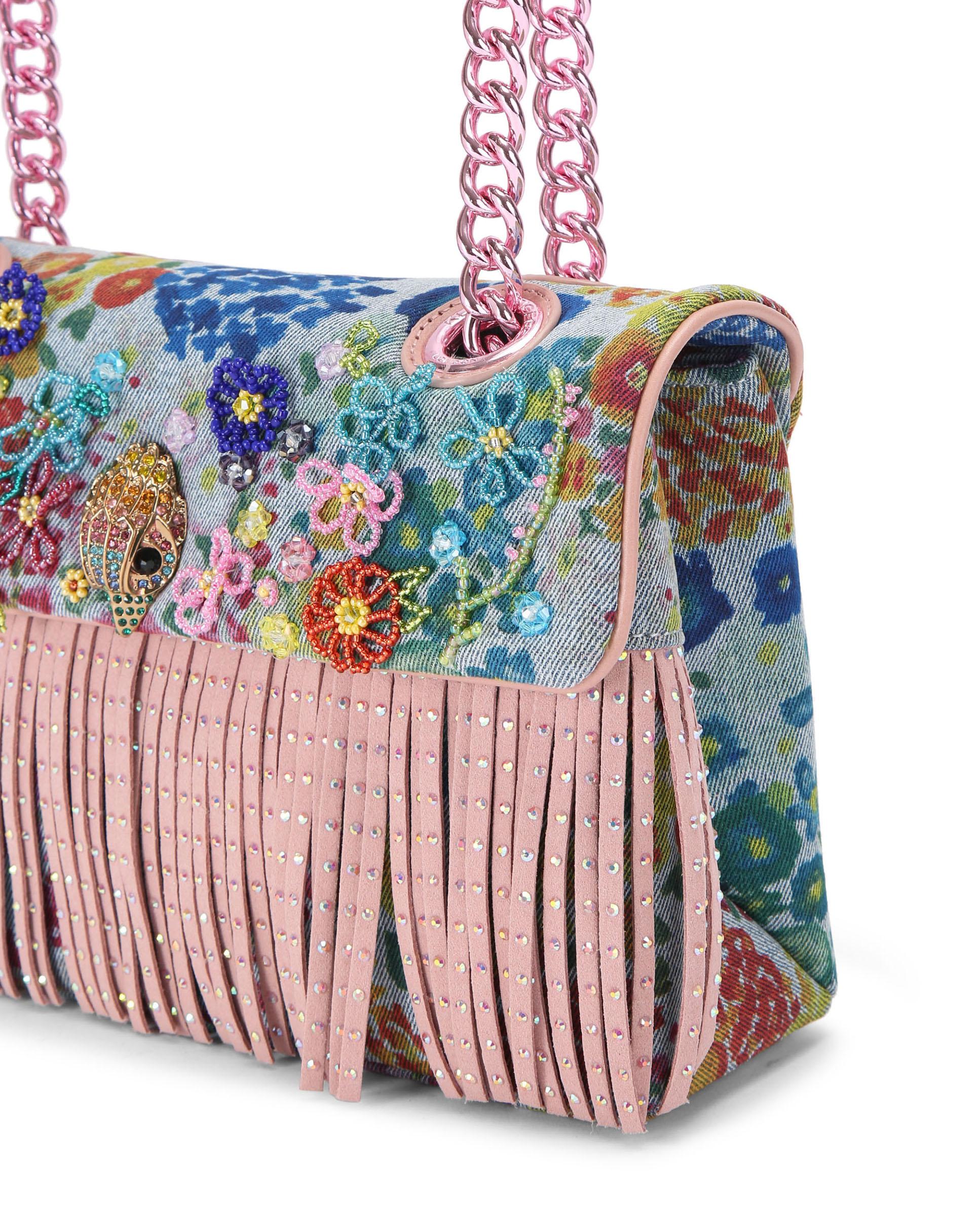 Bandolera kensington de tela vaquera - Kurt Geiger - Multicolor Multicolor-5