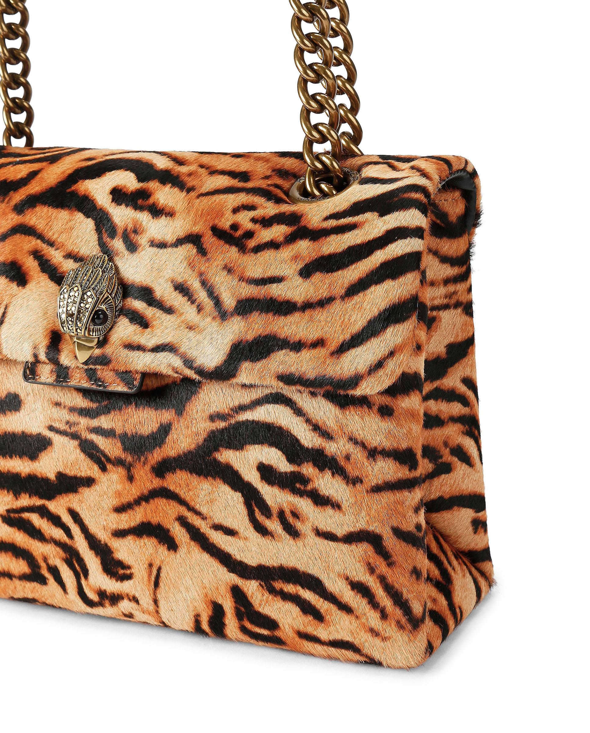 Bandolera kensington de piel - Kurt Geiger - Camel Camel-5