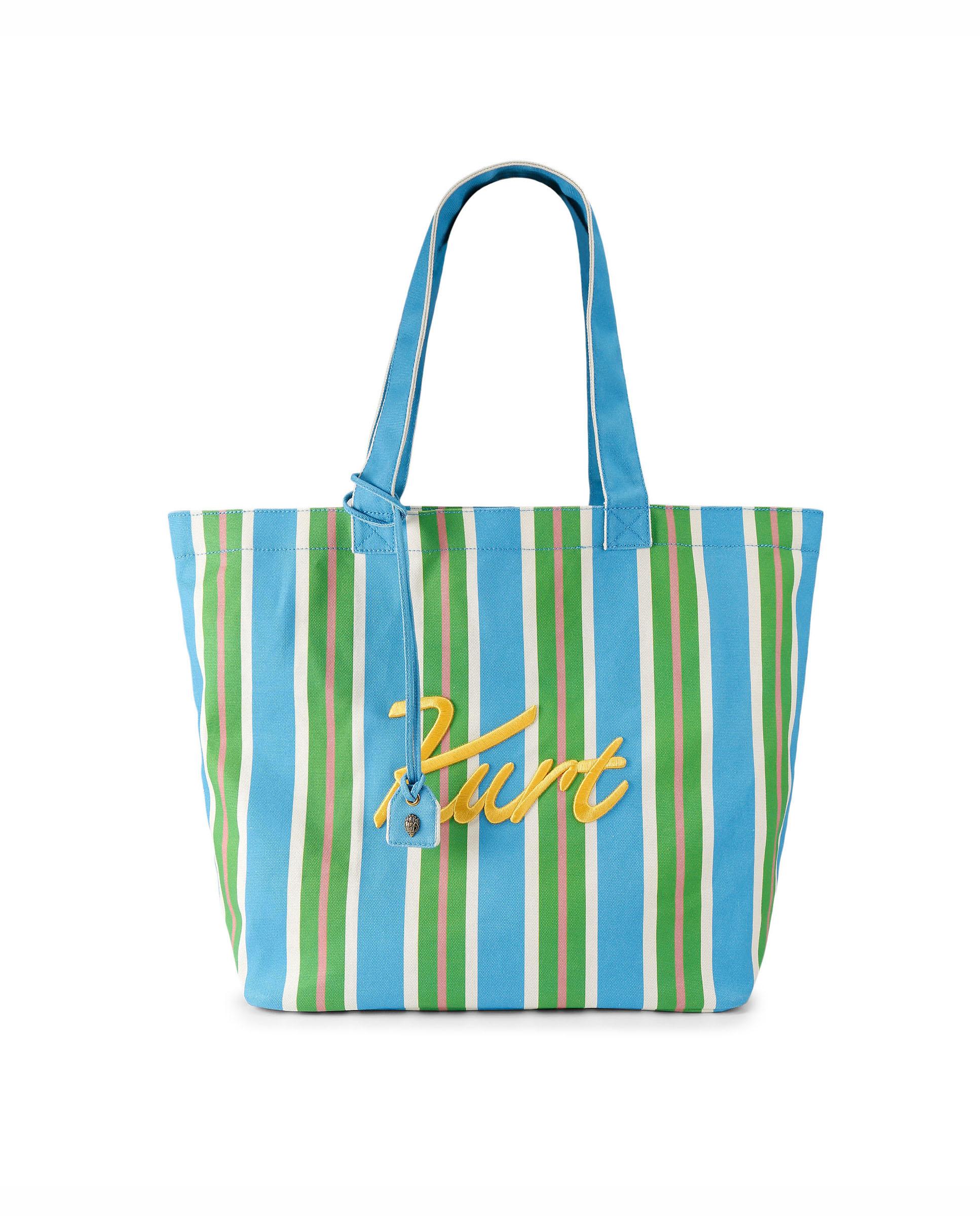 Bolsa shopper de mujer con doble asa y logo - Kurt Geiger - Multicolor Multicolor-1