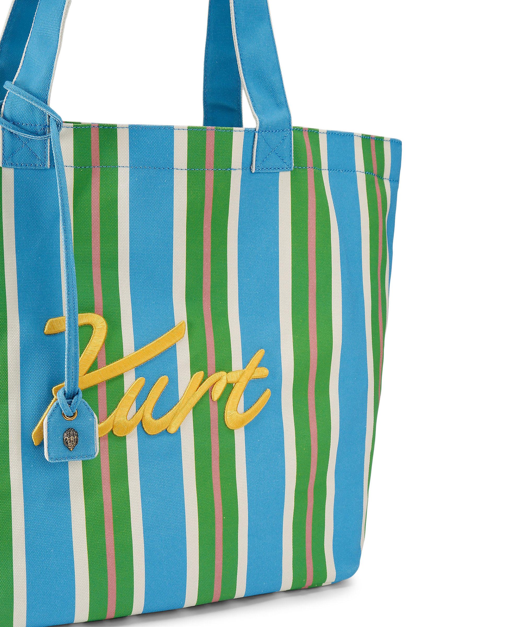 Bolsa shopper de mujer con doble asa y logo - Kurt Geiger - Multicolor Multicolor-4