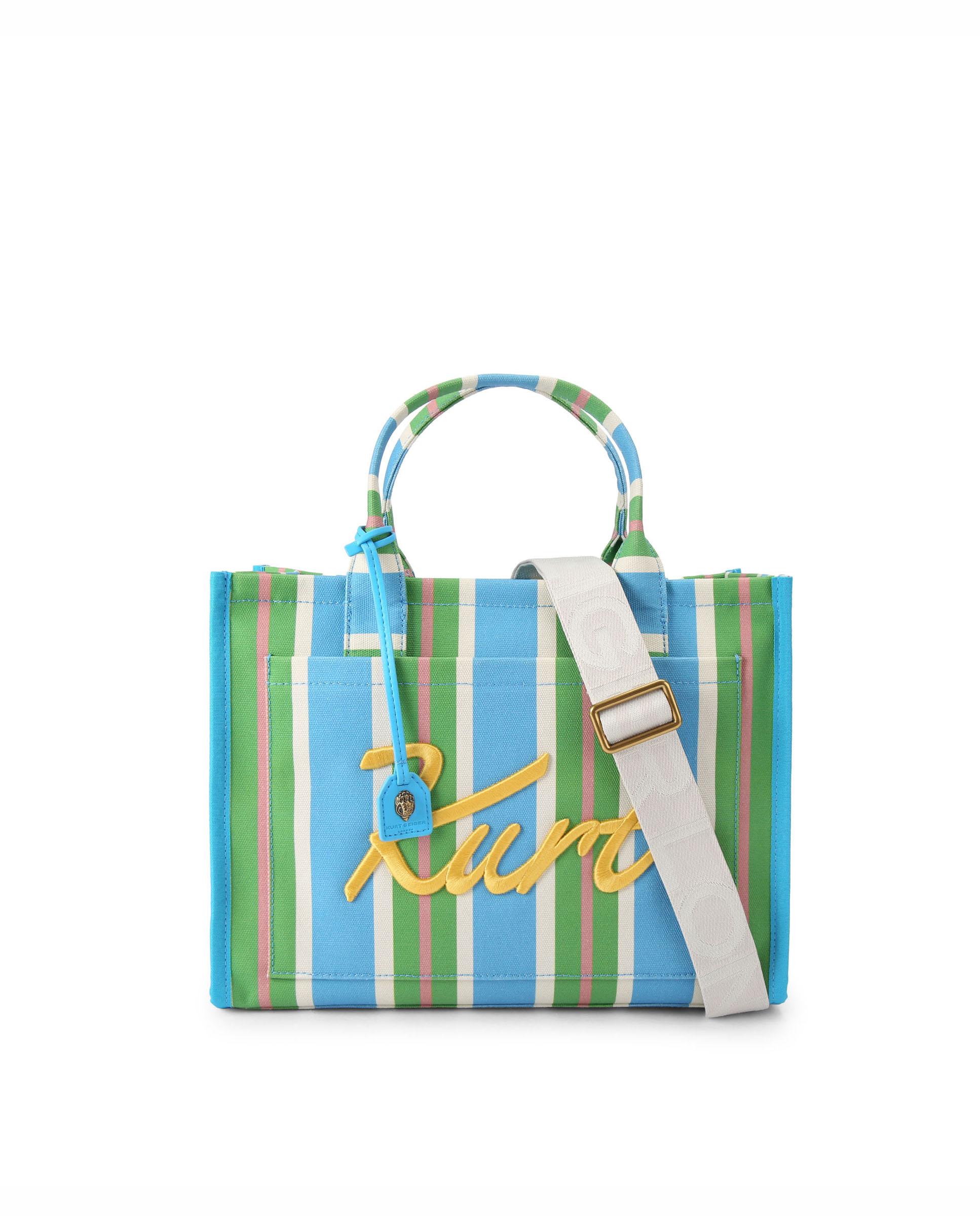 Bolso tote de mujer con doble asa y logo - Kurt Geiger - Multicolor Multicolor-1
