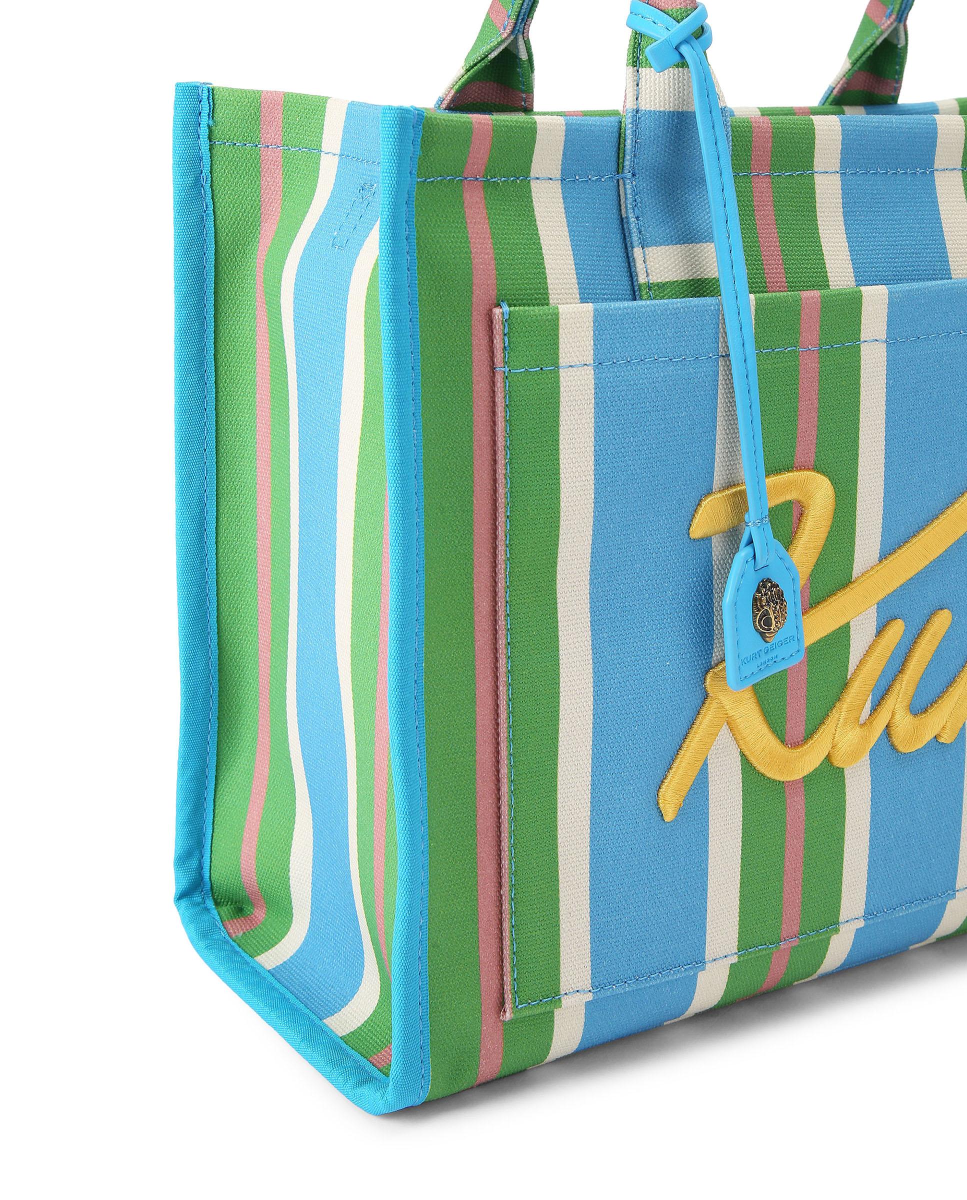 Bolso tote de mujer con doble asa y logo - Kurt Geiger - Multicolor Multicolor-4