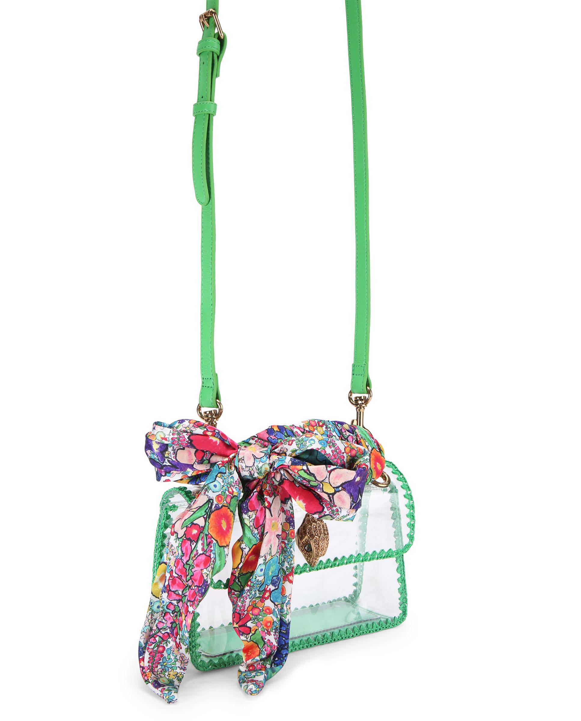 Bolso pequeño kensington de vinilo - Kurt Geiger - Blanco / Transparente Blanco / Transparente-2