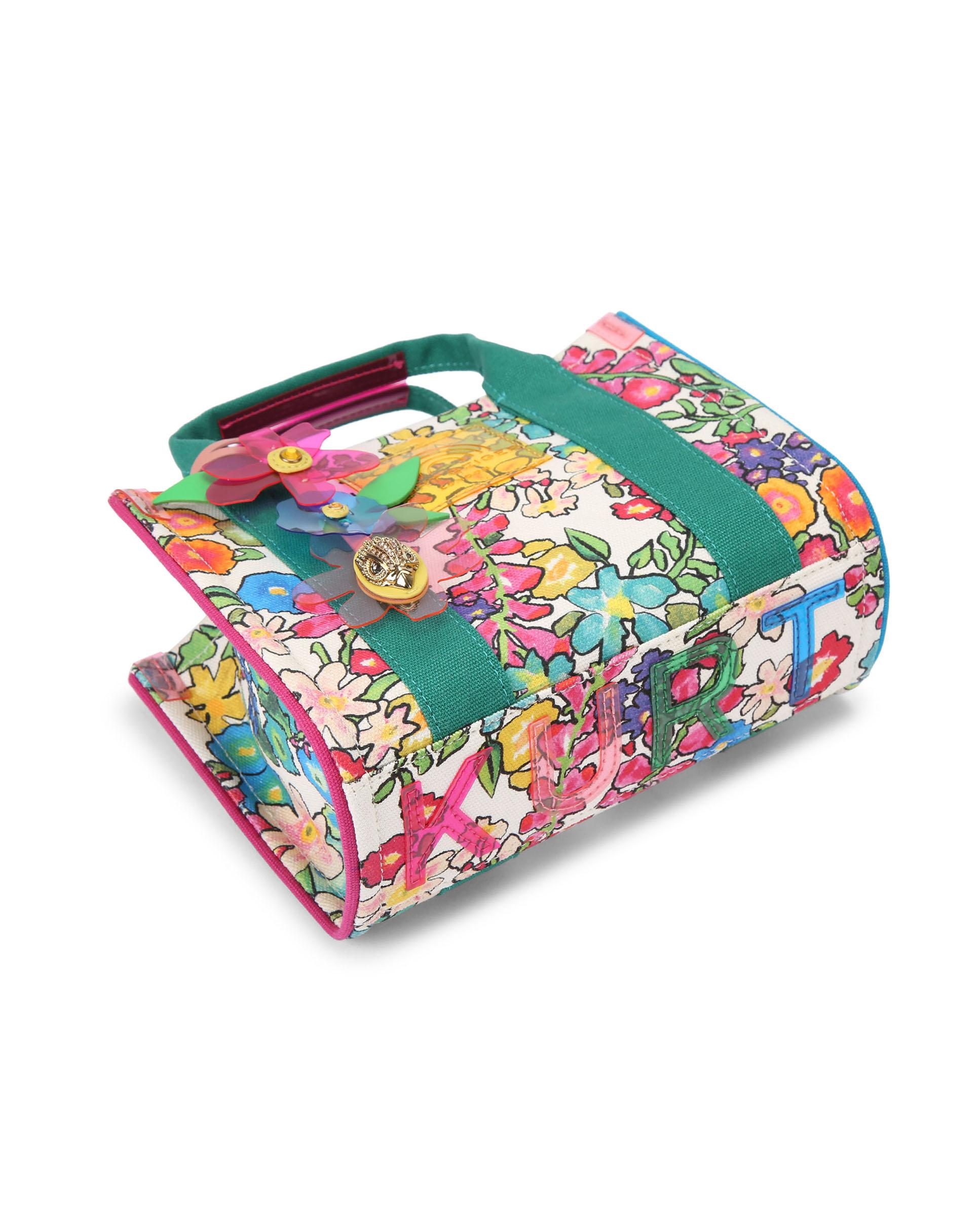 Shopper tote con motivos florales - Kurt Geiger - Multicolor Multicolor-2