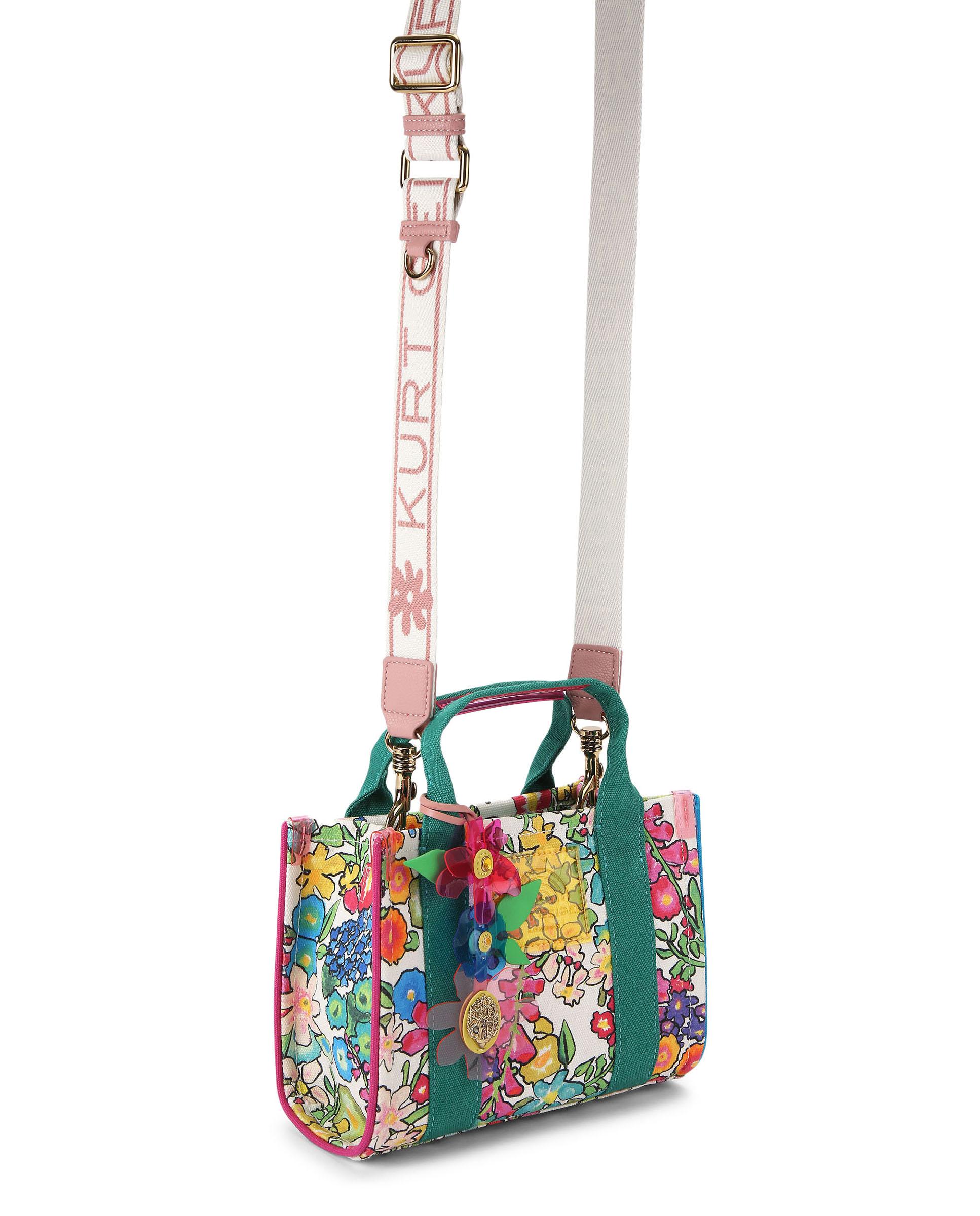 Shopper tote con motivos florales - Kurt Geiger - Multicolor Multicolor-3