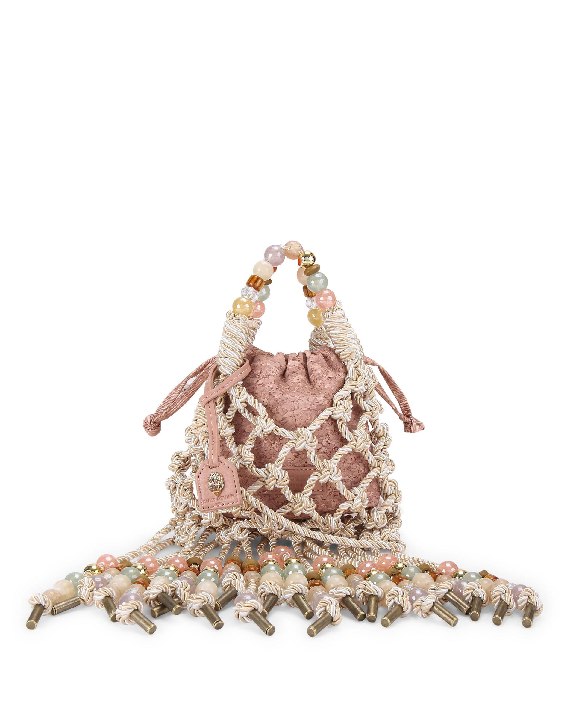 Bolso de mano - Kurt Geiger - Rosa pastel Rosa pastel-1