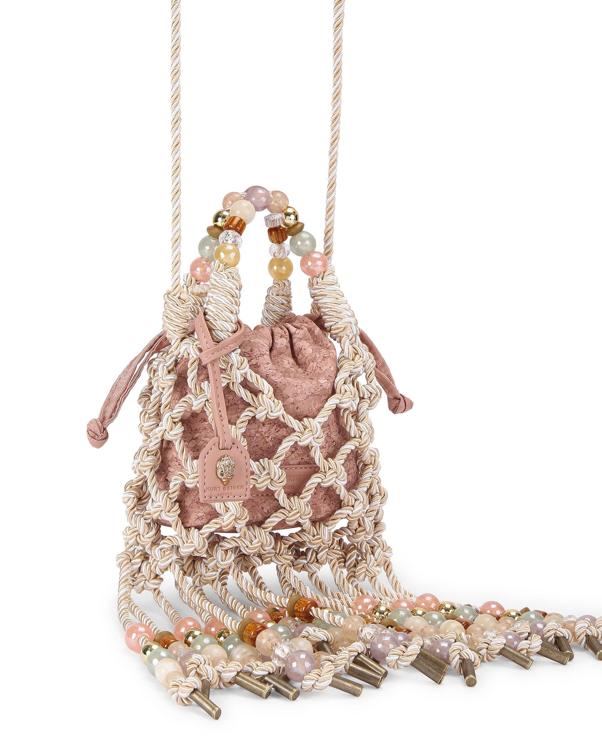Bolso de mano - Kurt Geiger - Rosa pastel Rosa pastel-2