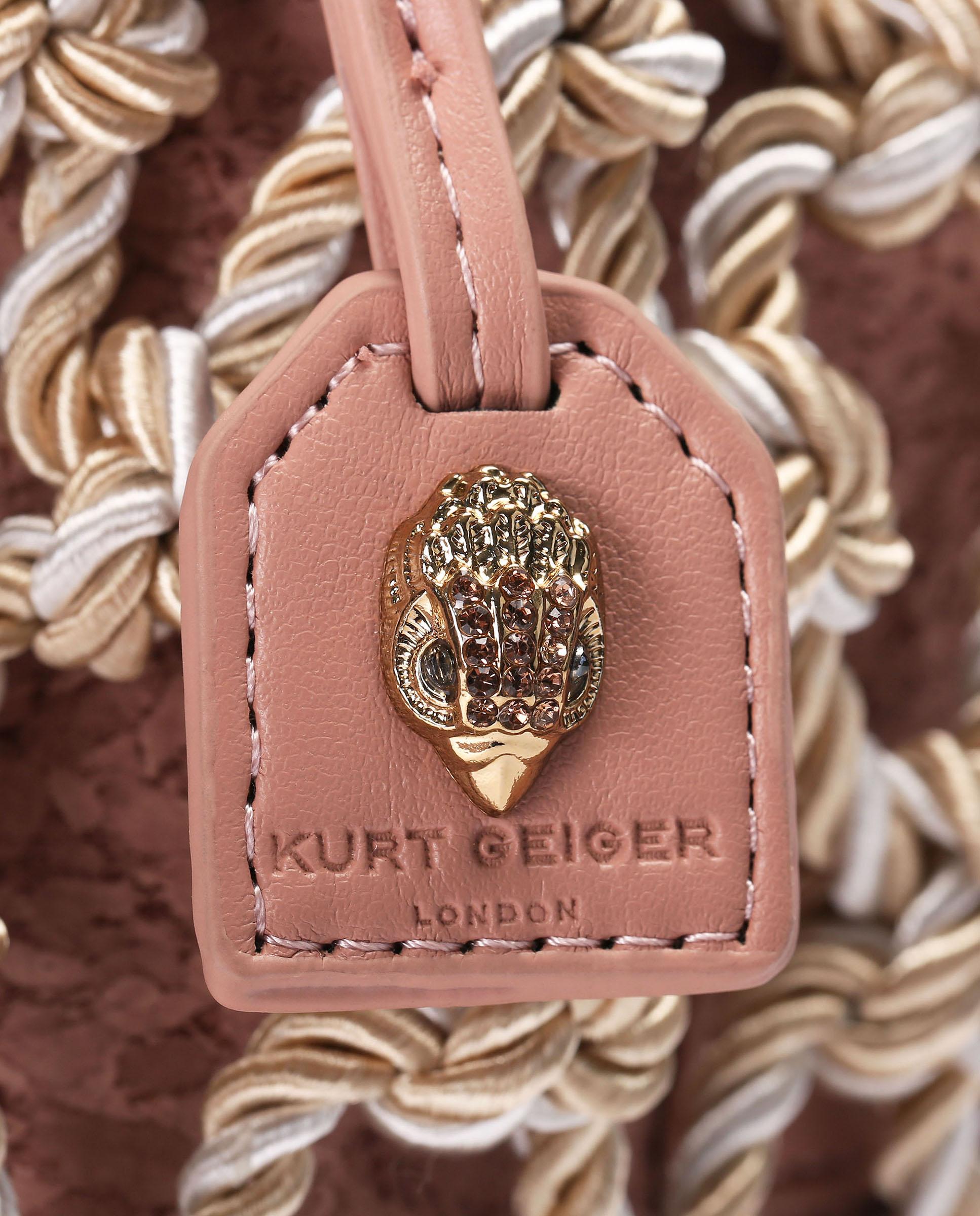 Bolso de mano - Kurt Geiger - Rosa pastel Rosa pastel-4