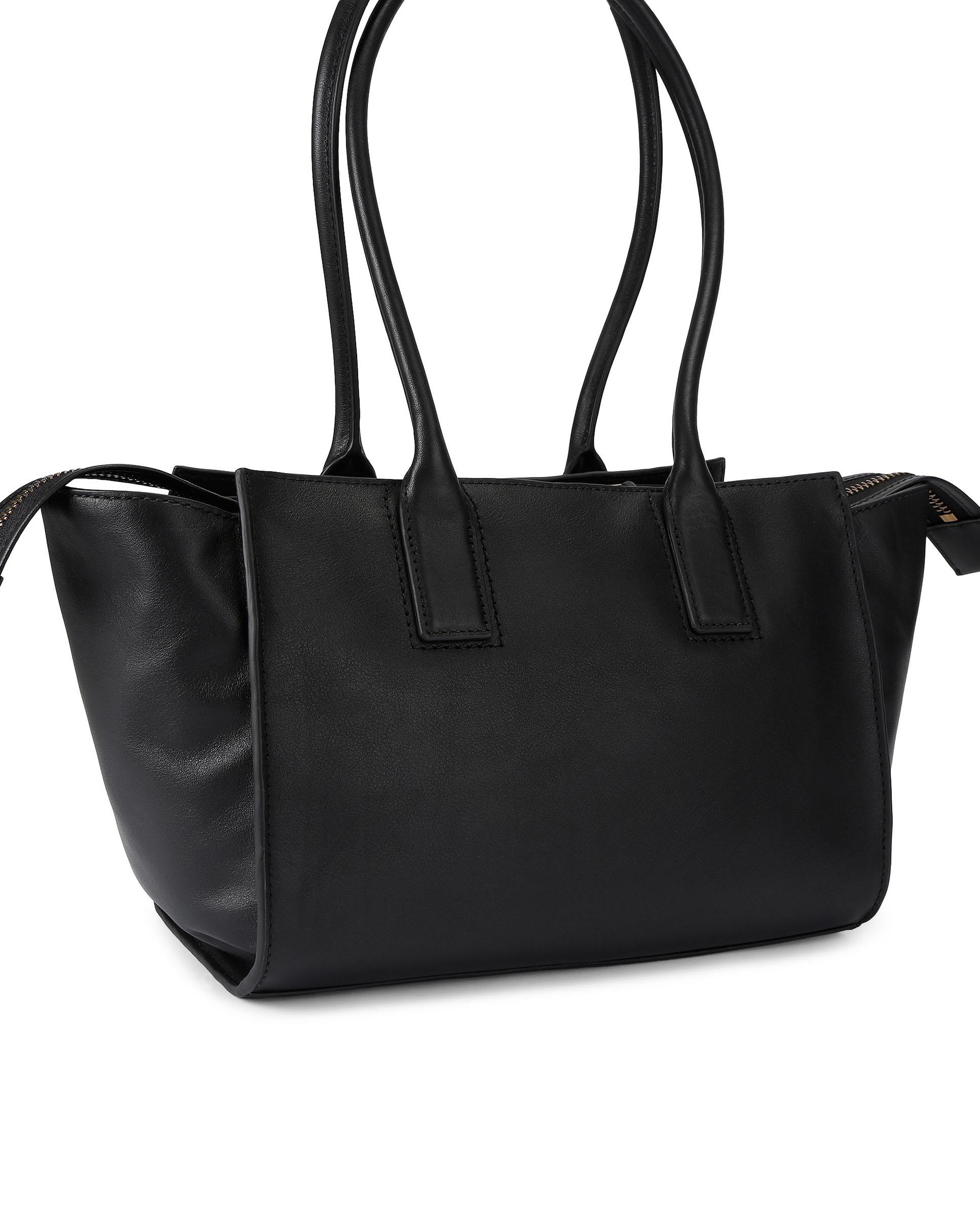 Bolso de hombro shopper de piel - Kurt Geiger - Negro Negro-3