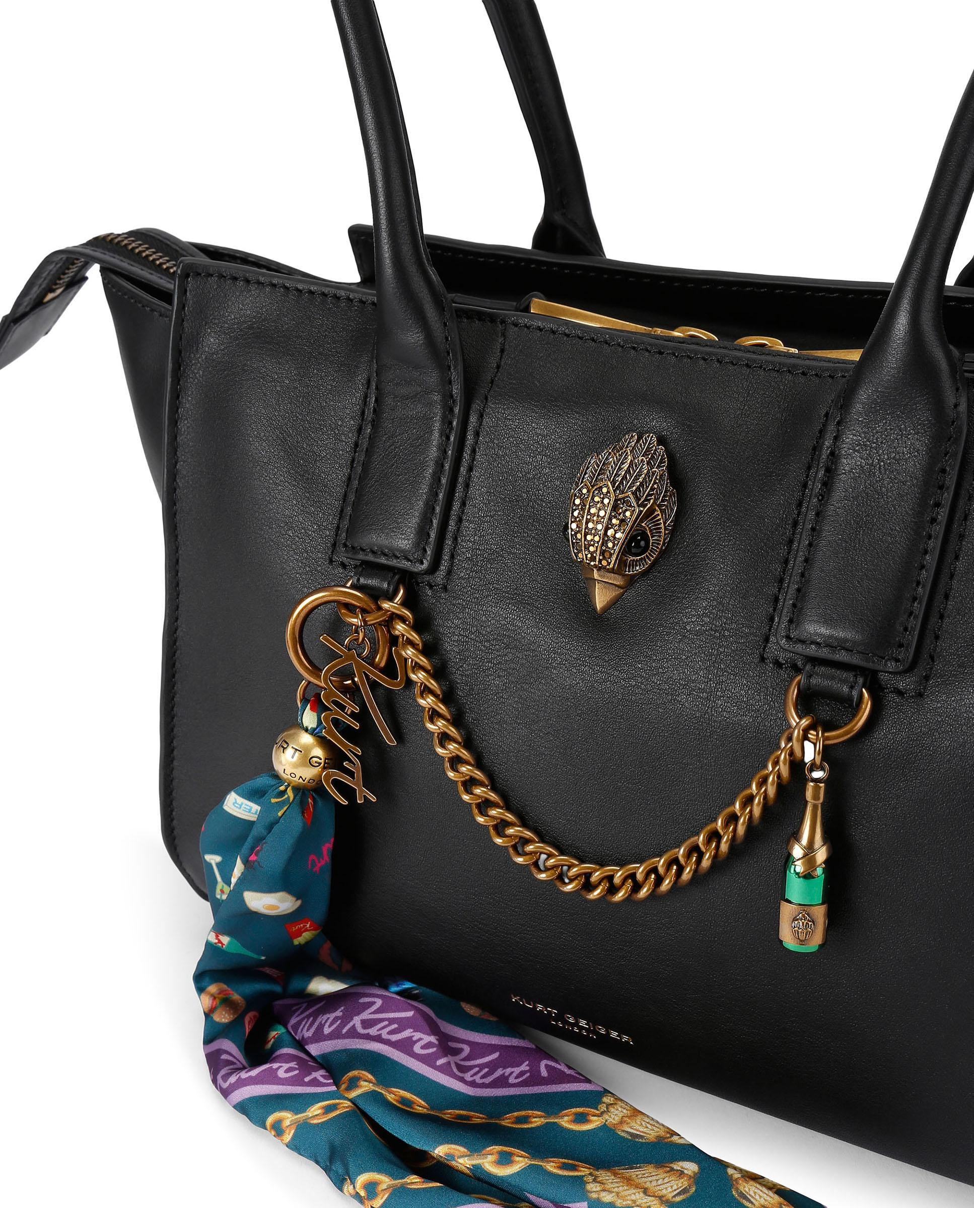 Bolso de hombro shopper de piel - Kurt Geiger - Negro Negro-5