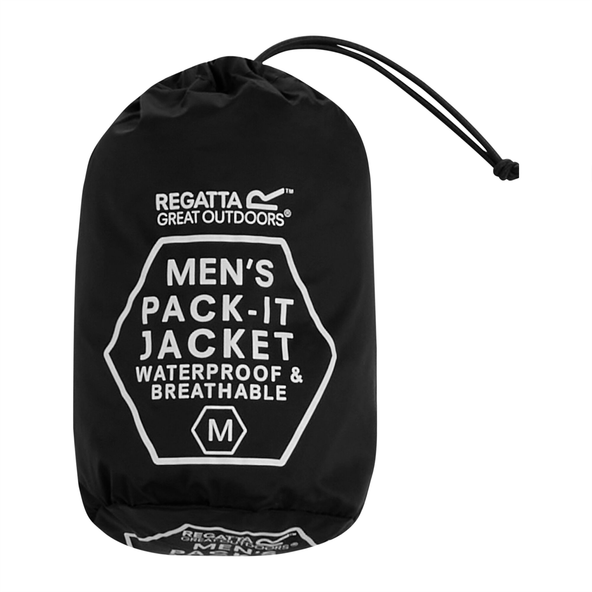 Chubasquero de hombre Pack It III Regatta - Negro Negro-6