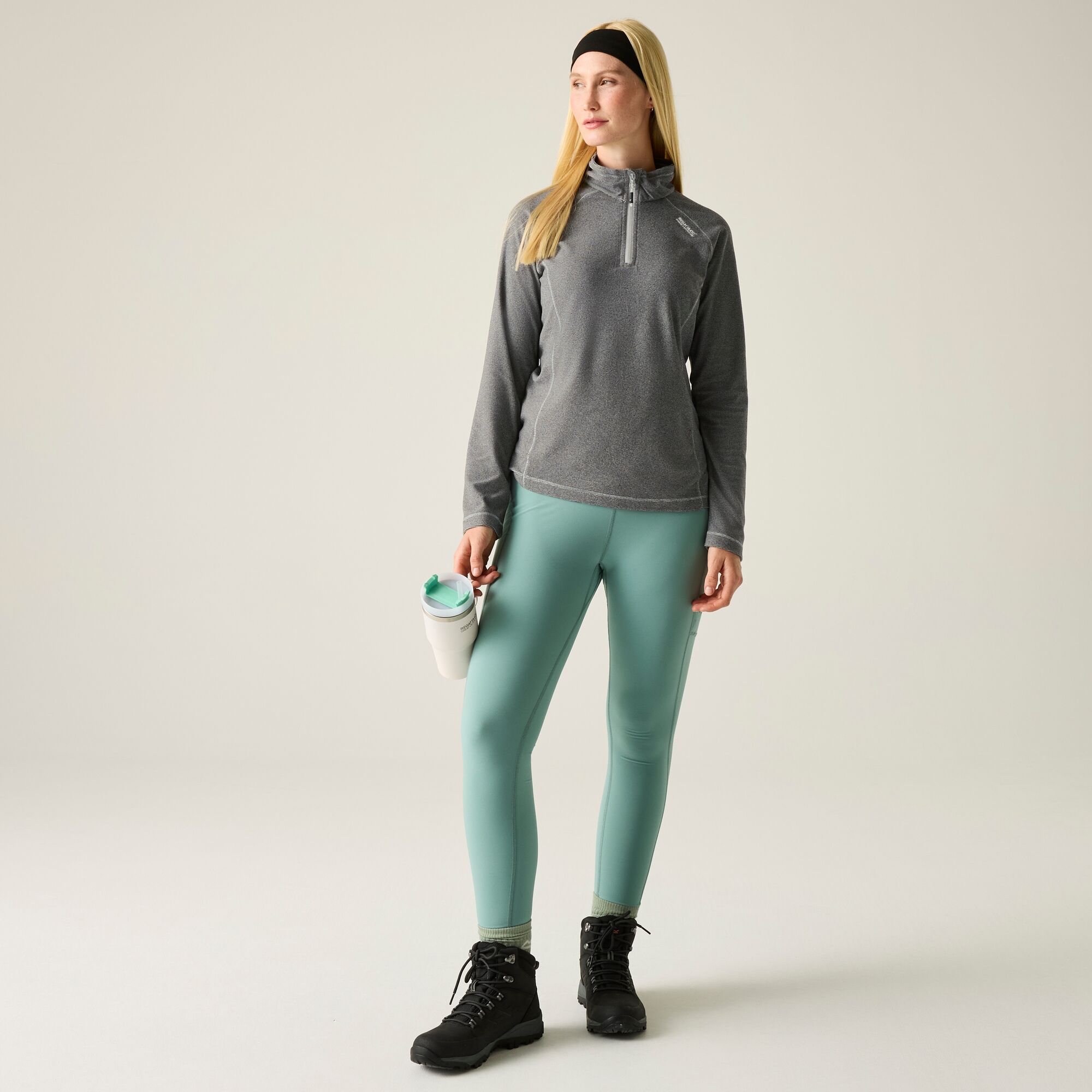Forro polar de mujer Montes Regatta - Gris claro Gris claro-4