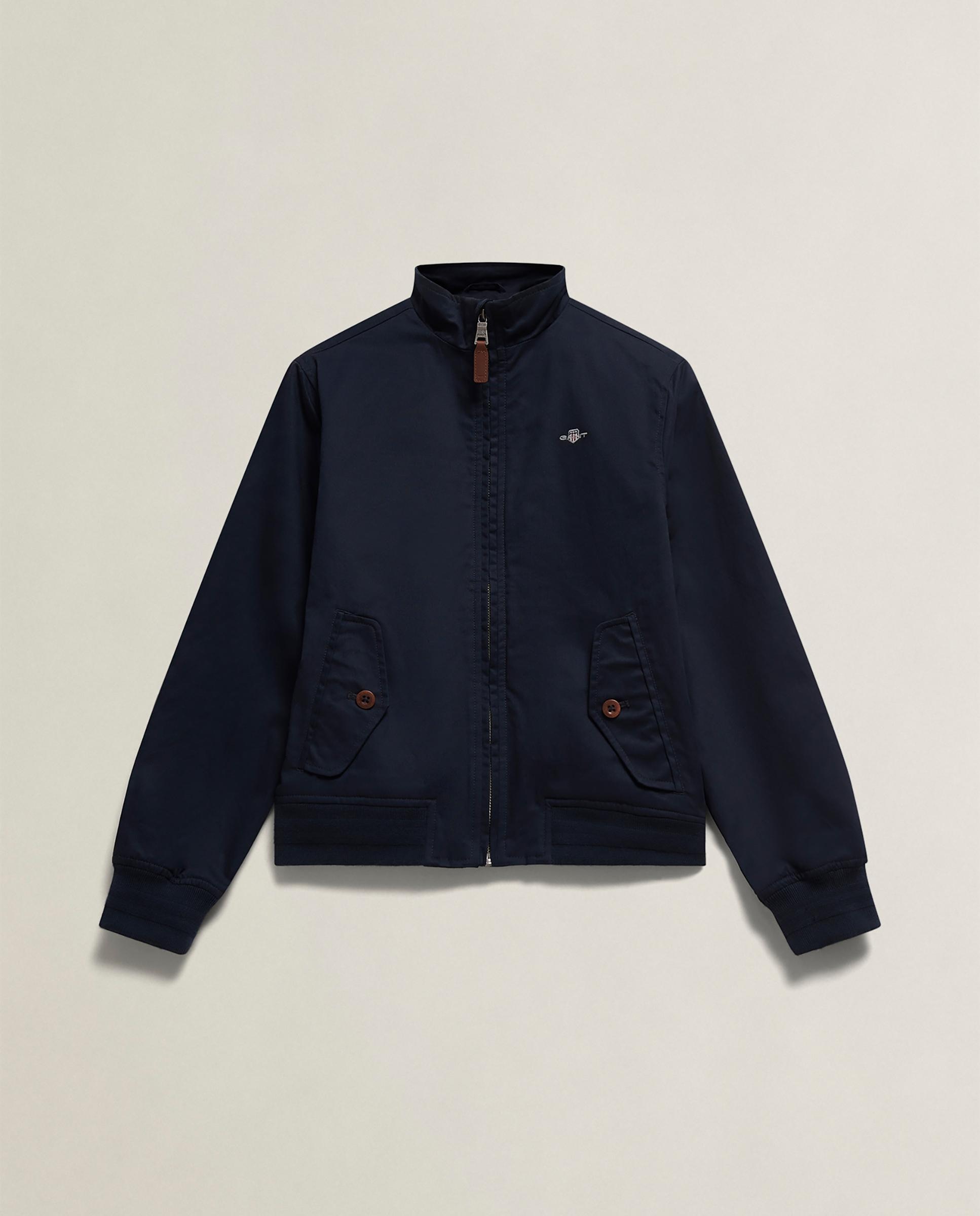 Cazadora de niño de cuello alto estilo harrington - Gant - Azul oscuro Azul oscuro-6