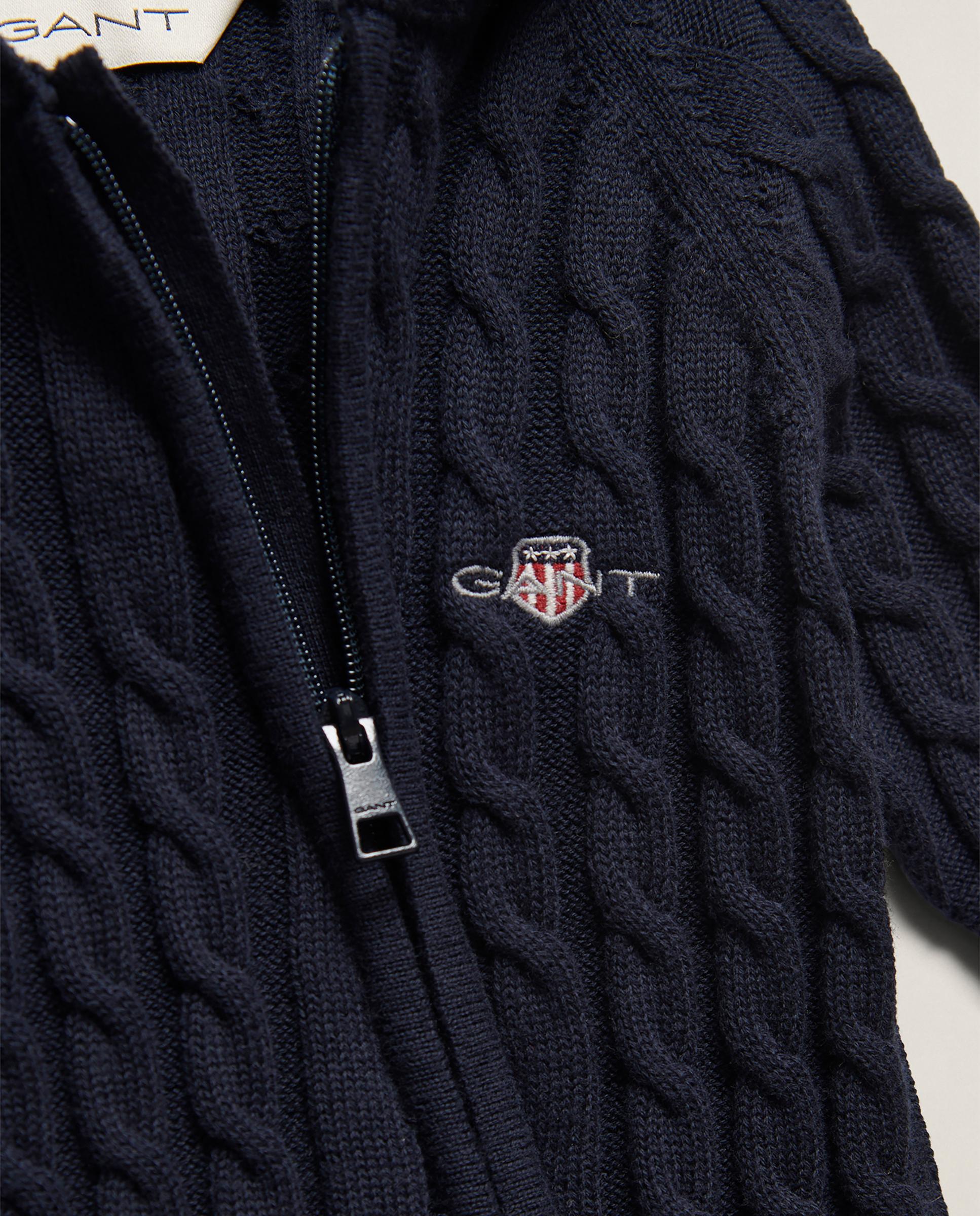Pijama de punto de ochos con cierre de cremallera - Gant - Azul oscuro Azul oscuro-2