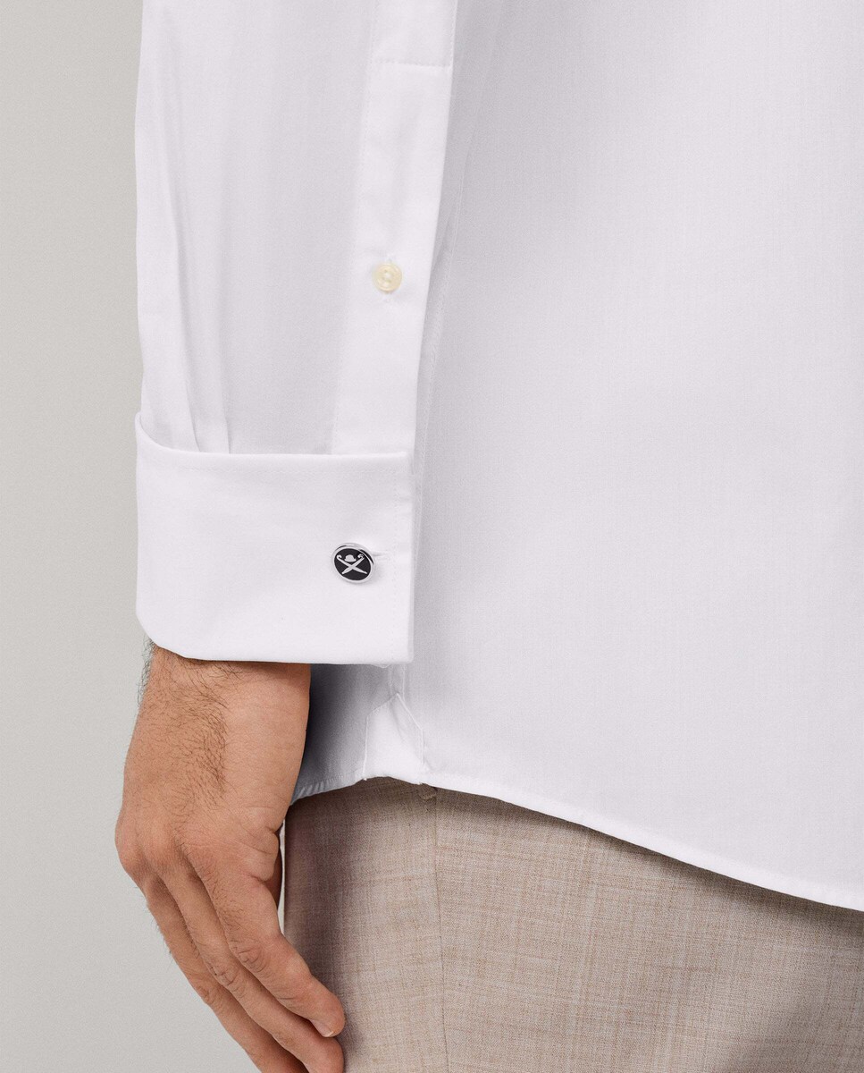 Camisa de hombre formal popelín fit clásico · Hackett · El Corte