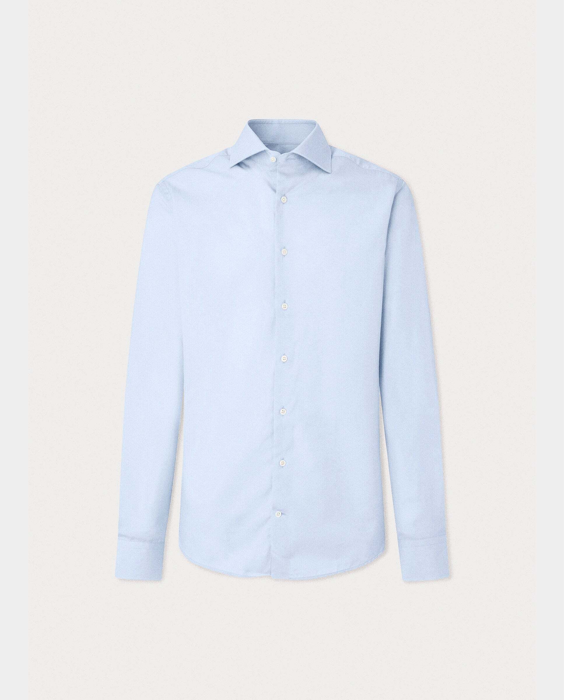 Camisa de hombre formal popelín fit tailored - Hackett - Azul claro Azul claro-10