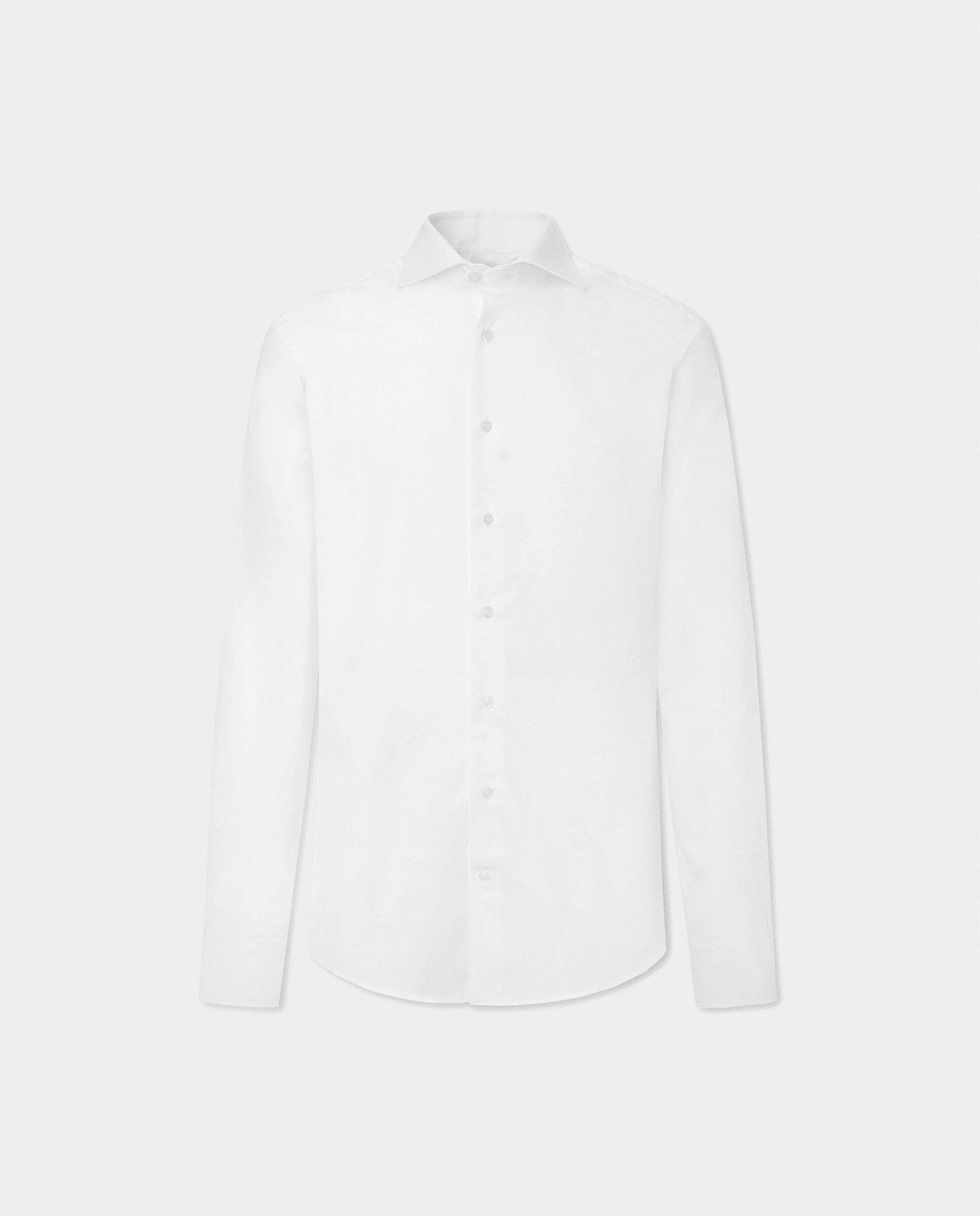 Camisa de hombre formal popelín fit tailored - Hackett - Blanco Blanco-10