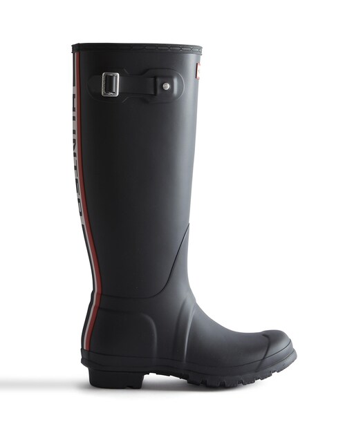Imagen 0 de Botas de agua de mujer original tall lg altas con detalle de hebilla