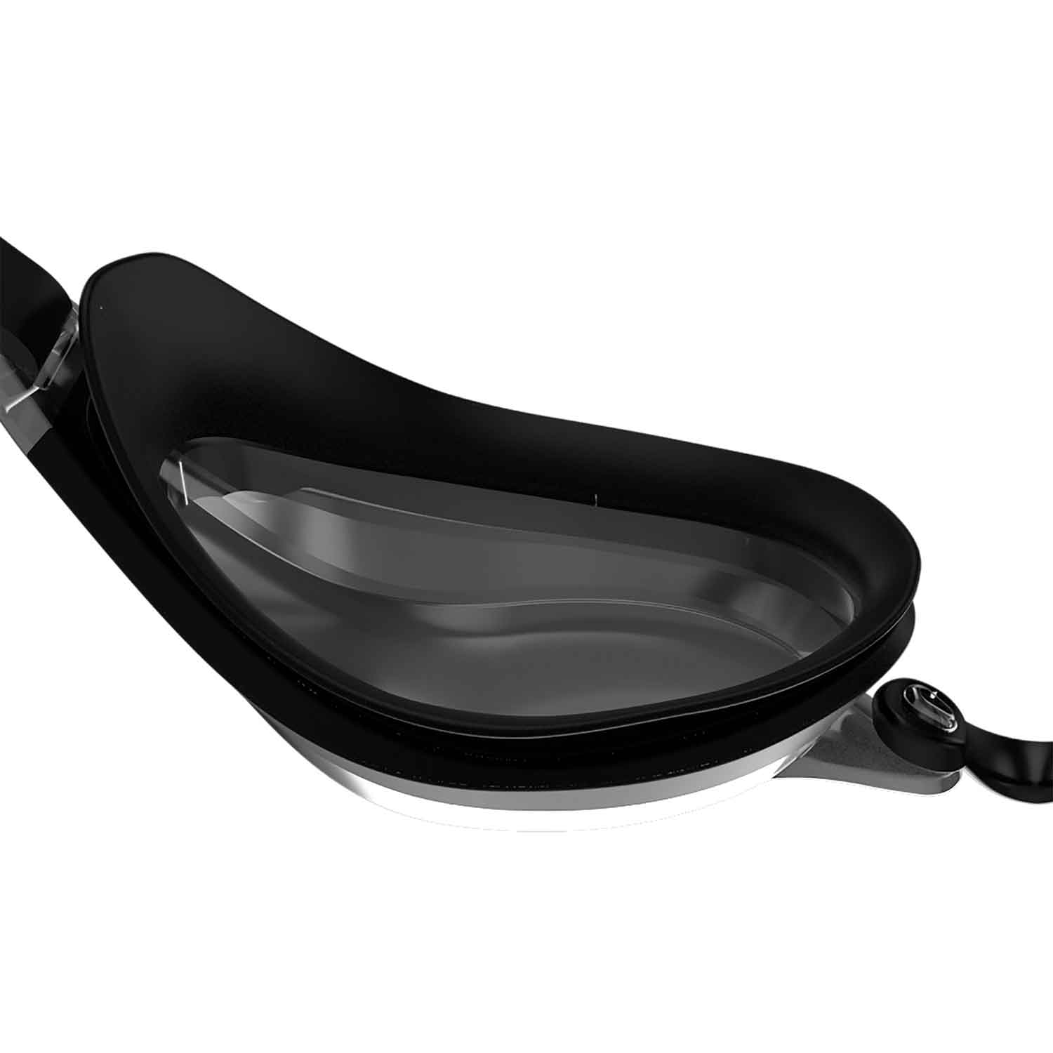 Imagen 2 de Gafas de natación unisex fastskin speedsocket 2 mirror speedo - Negro / Aluminio Negro / Aluminio
