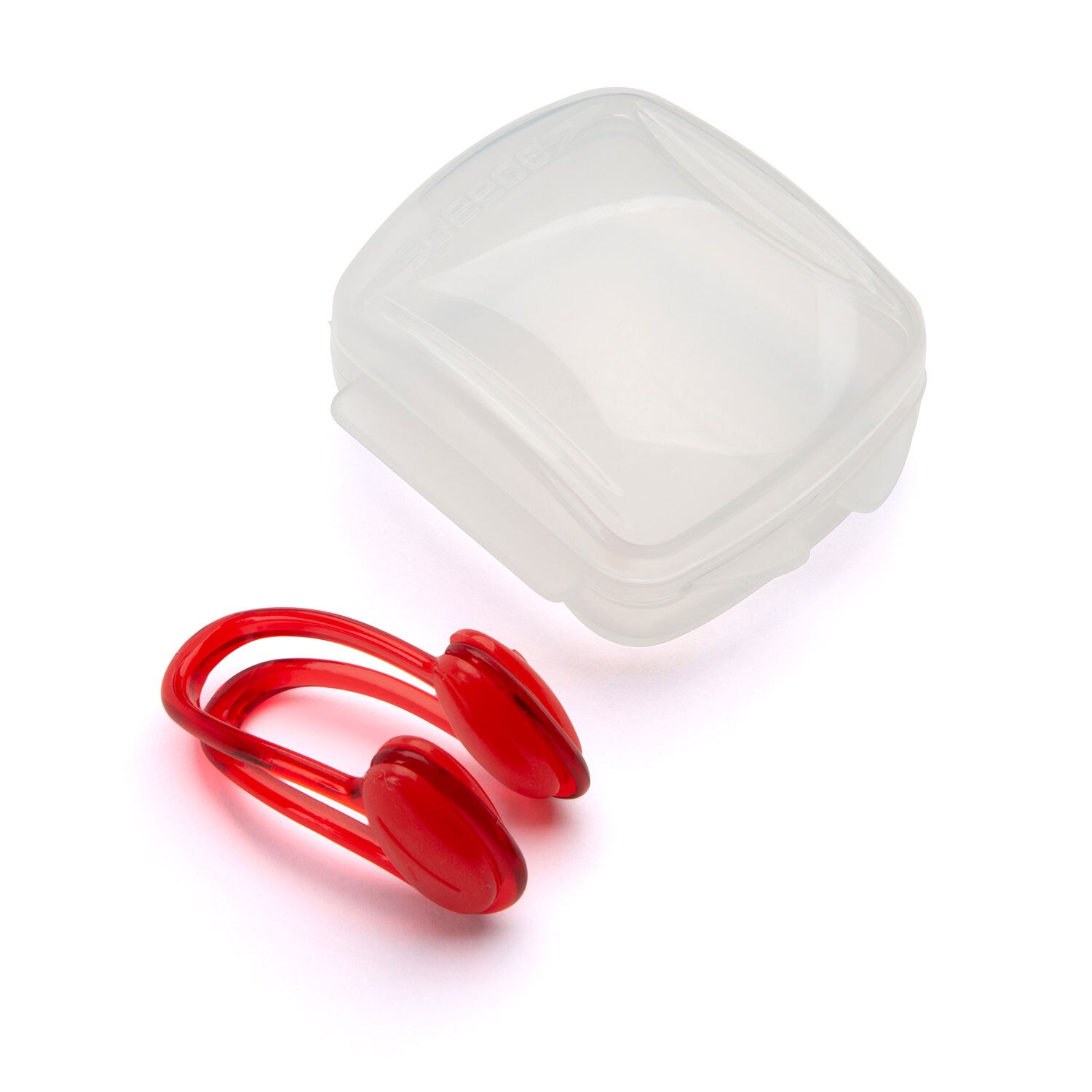 Pinza de nariz para natación unisex Universal Nose Clip Speedo - Rojo Rojo-3